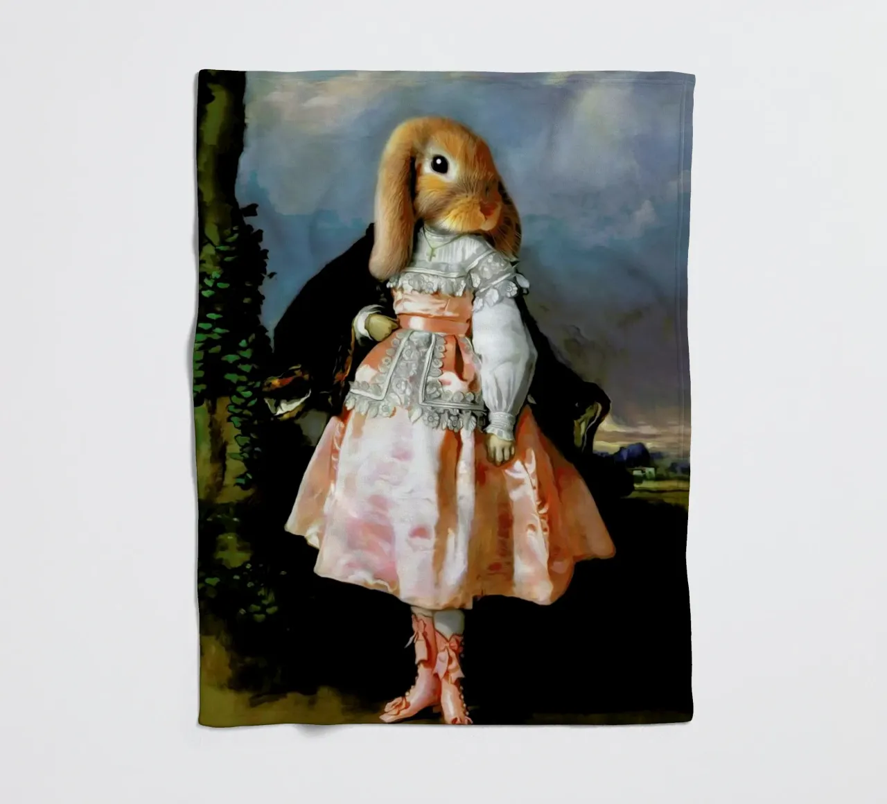 Hannah fleece blanket by Tein Lucasson