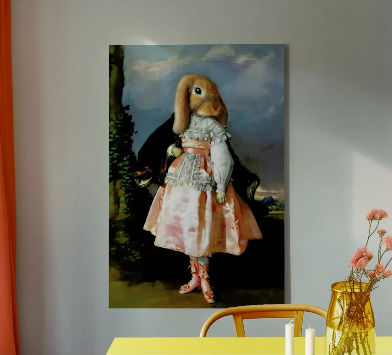 Hannah canvas met Baklijst van Tein Lucasson
