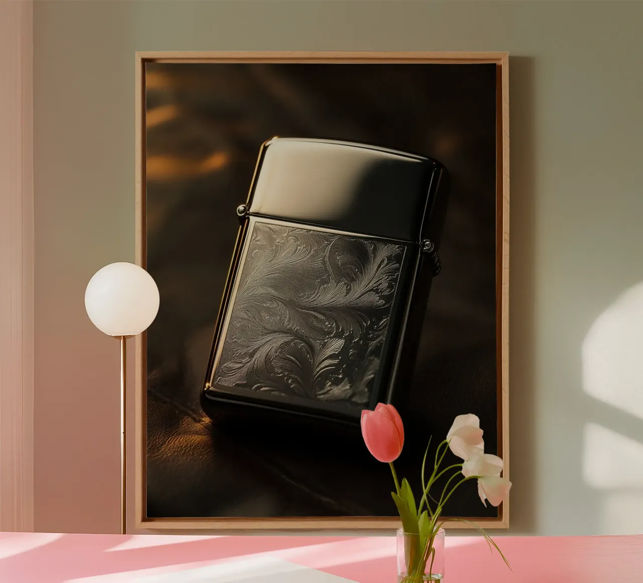 Autorità di velluto tela con Cornice a cassetta da PhotoVibe Decor