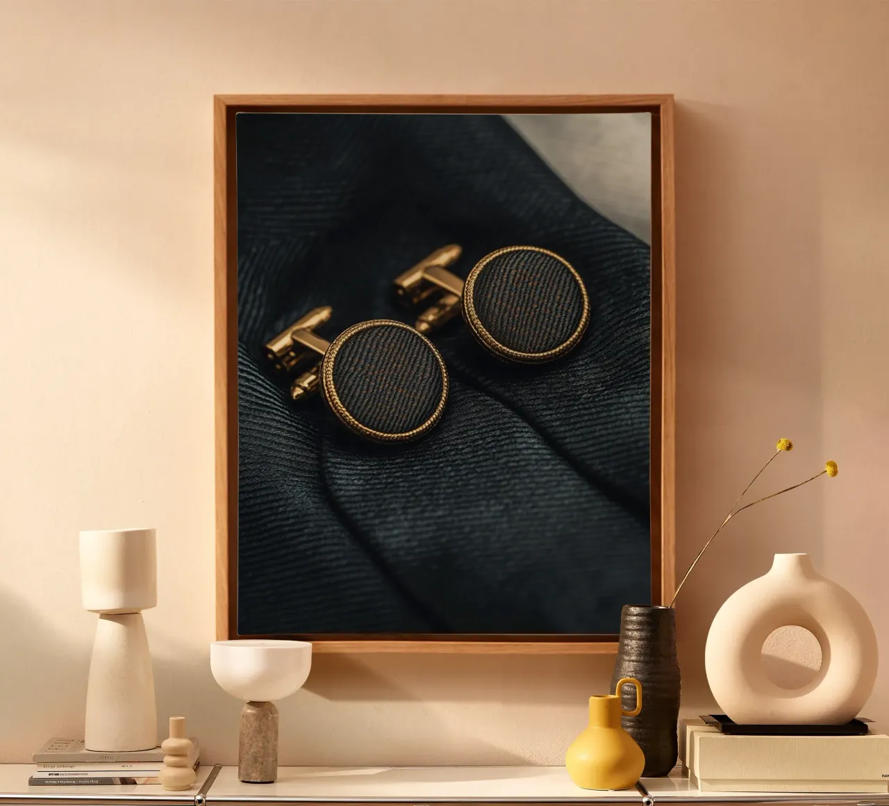 Autorità di velluto tela con Cornice a cassetta da PhotoVibe Decor