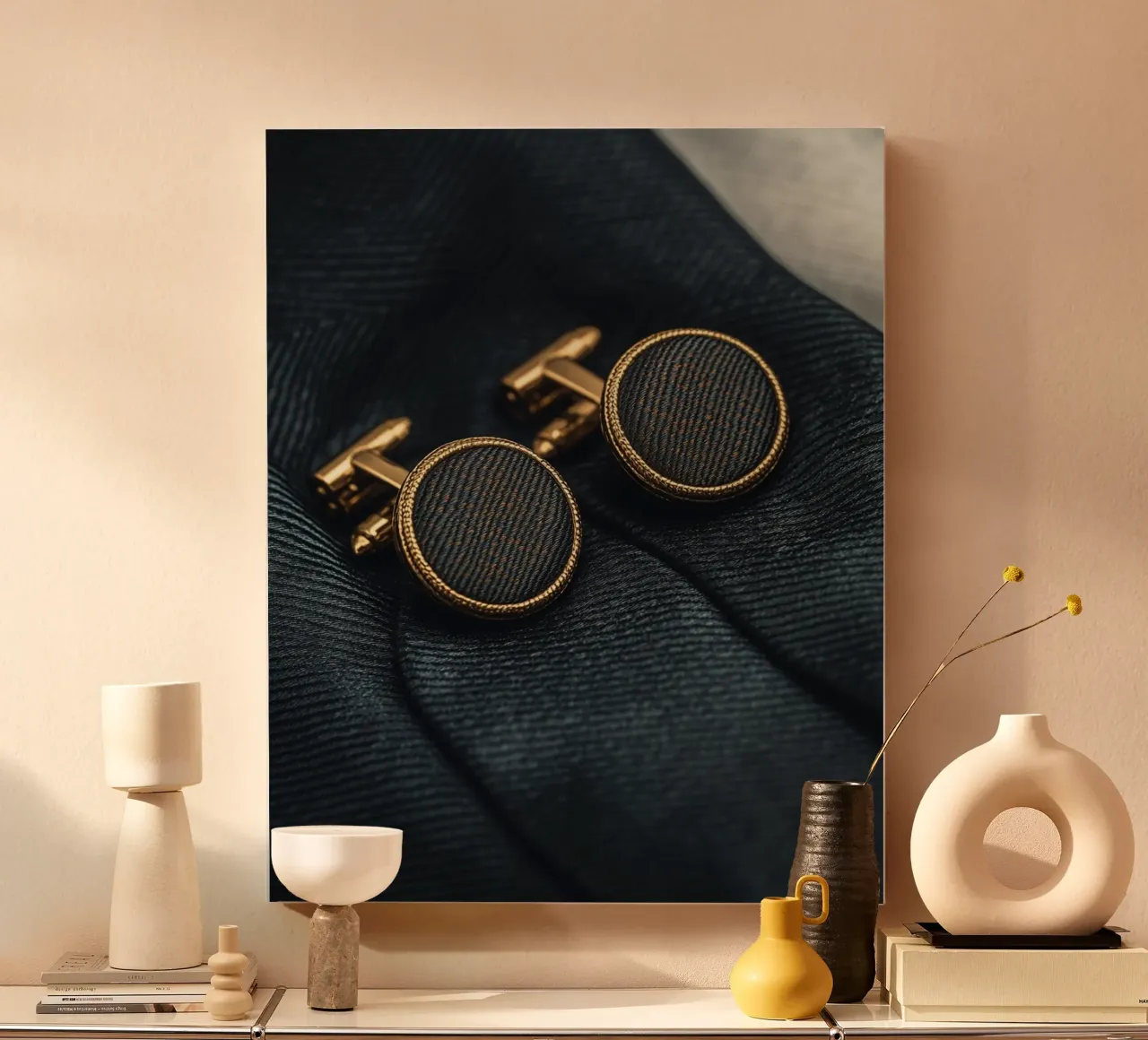 Autorità di velluto tela con Cornice a cassetta da PhotoVibe Decor
