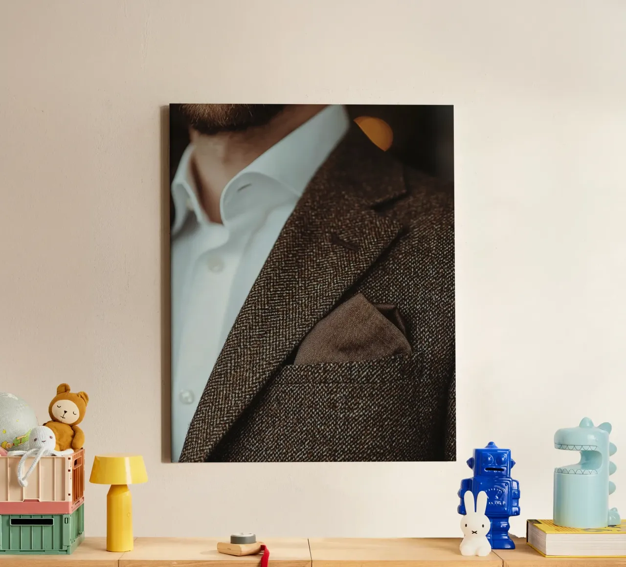 Autorità di velluto tela con Cornice a cassetta da PhotoVibe Decor