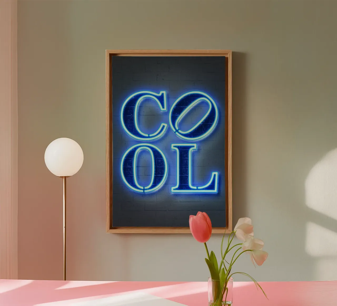 Cool canvas with Floater frame by Octavian