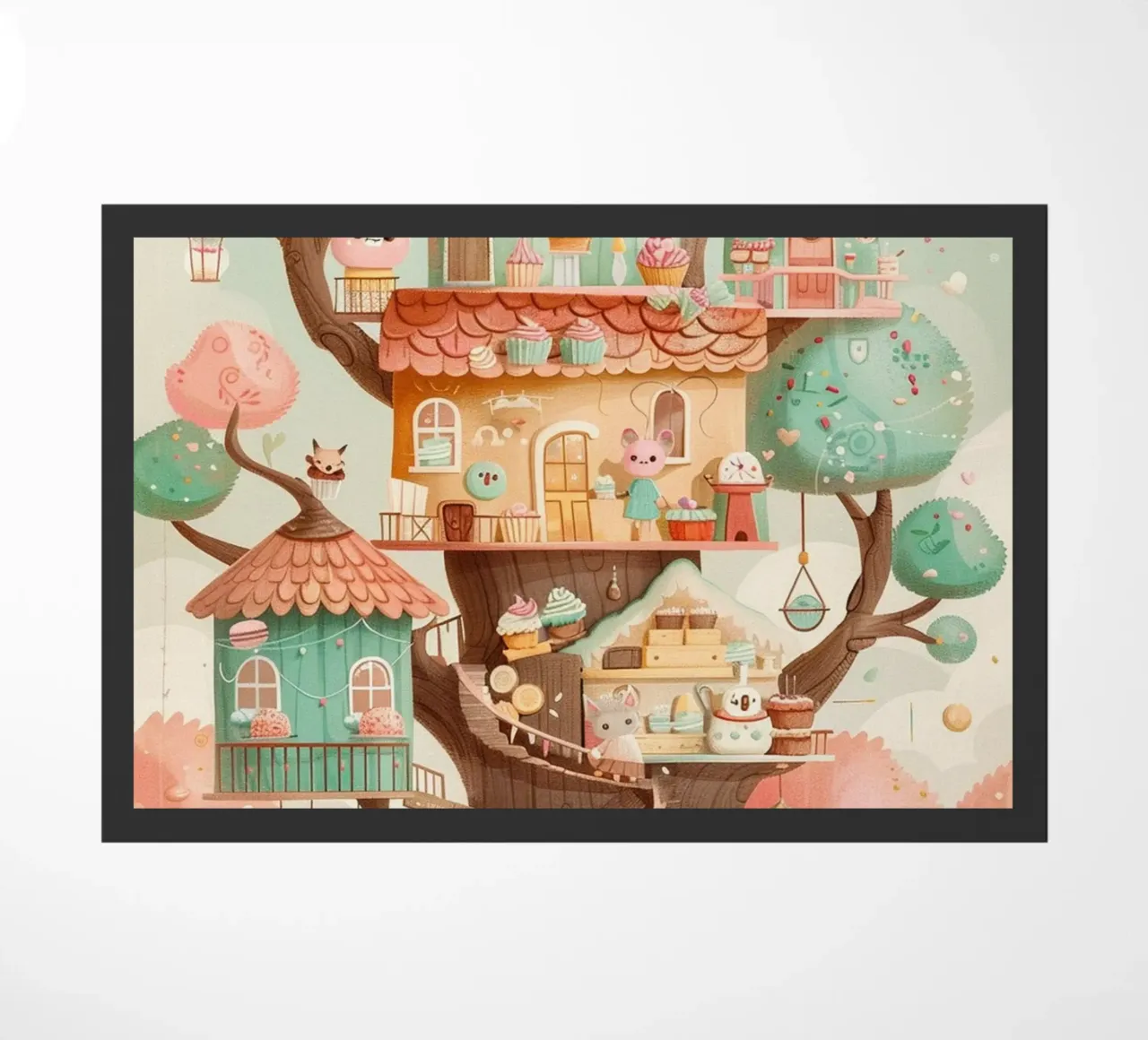 Whimsical Treehouse Bakery zerbino da wonderfolk