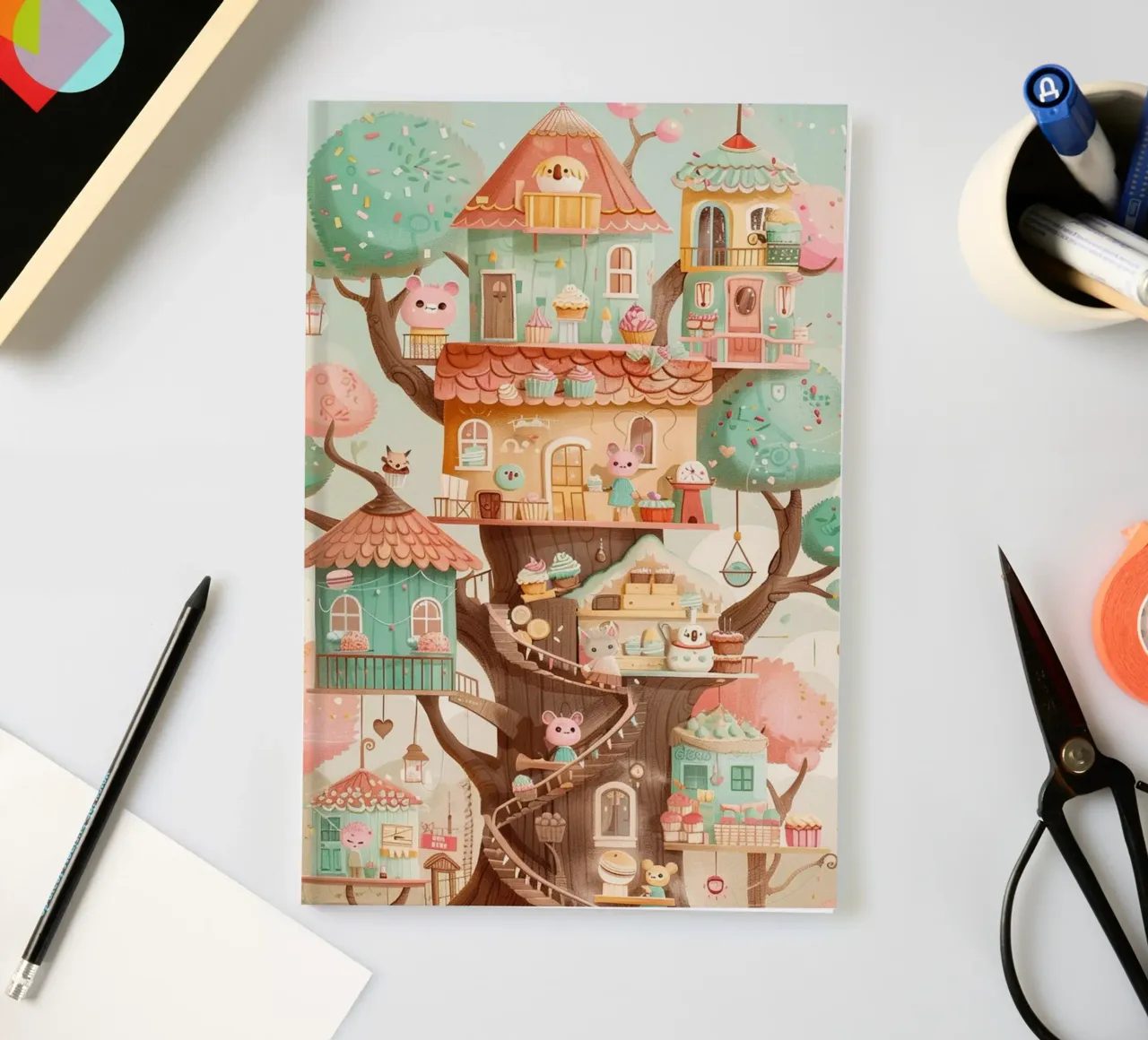 Whimsical Treehouse Bakery diario da wonderfolk