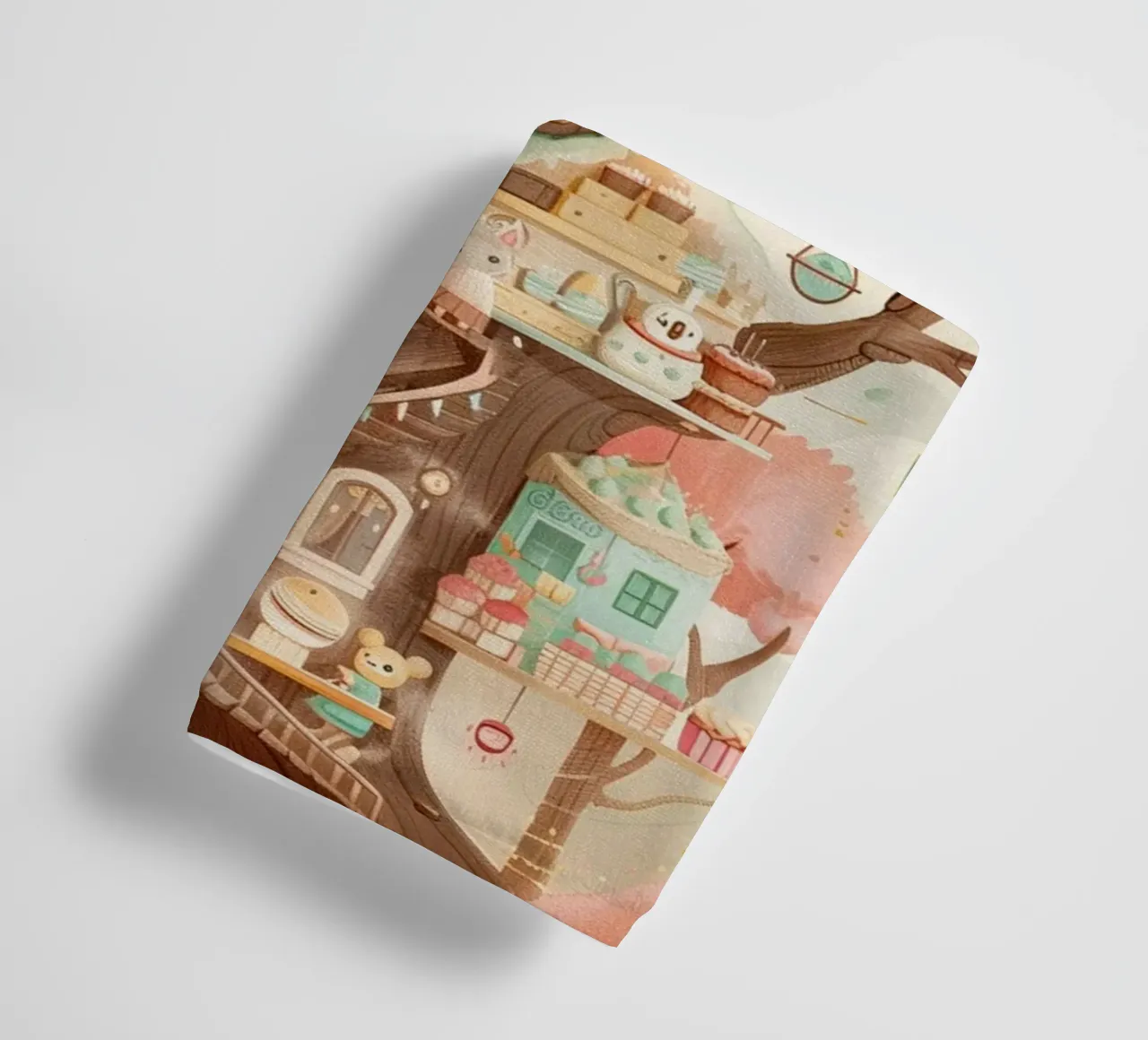 Whimsical Treehouse Bakery asciugamano da bagno da wonderfolk