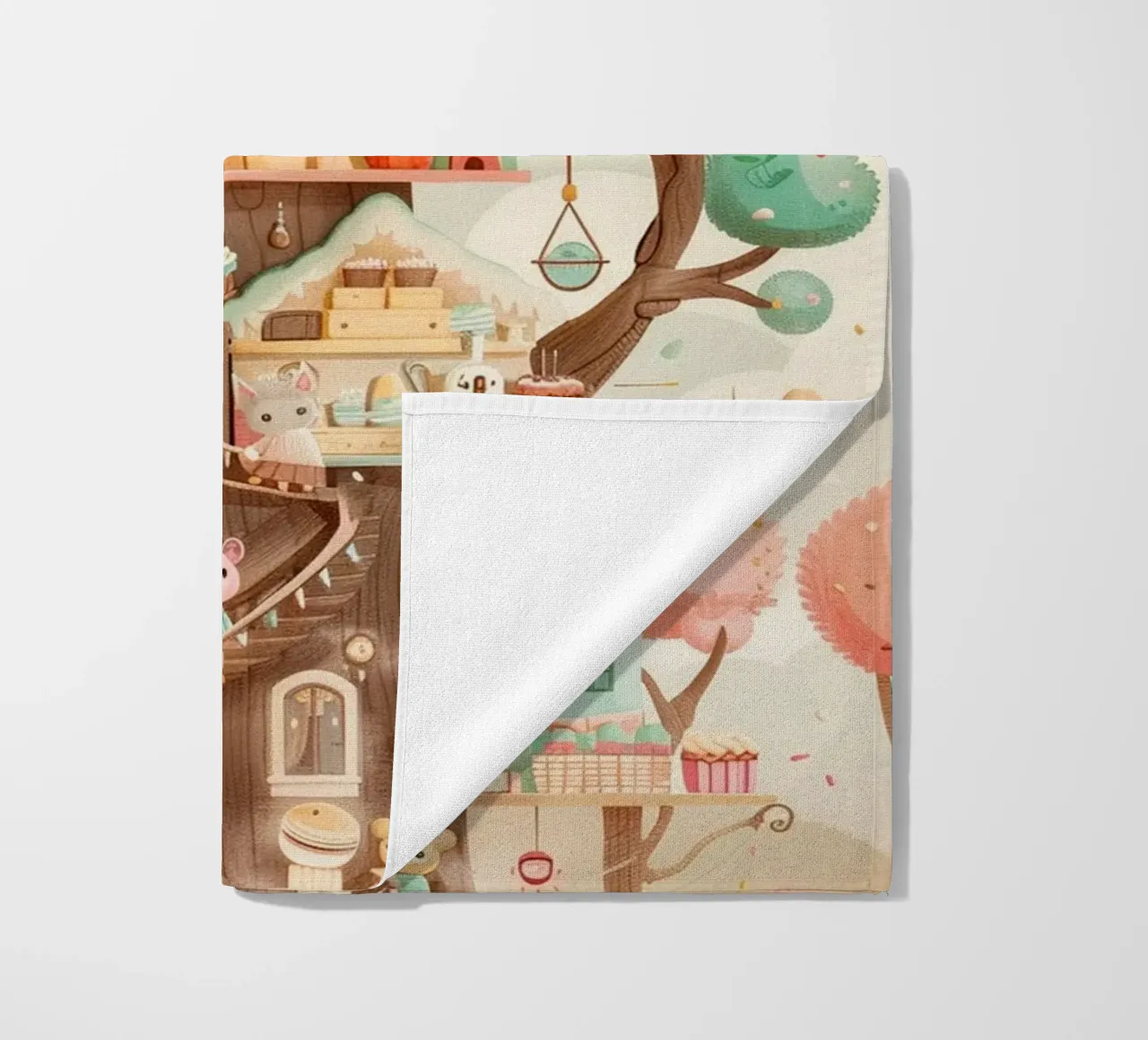 Whimsical Treehouse Bakery telo mare da wonderfolk