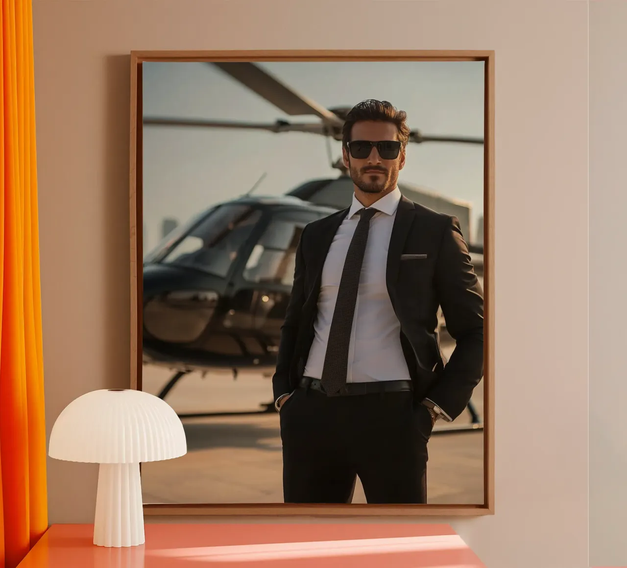 Autorità di velluto tela con Cornice a cassetta da PhotoVibe Decor