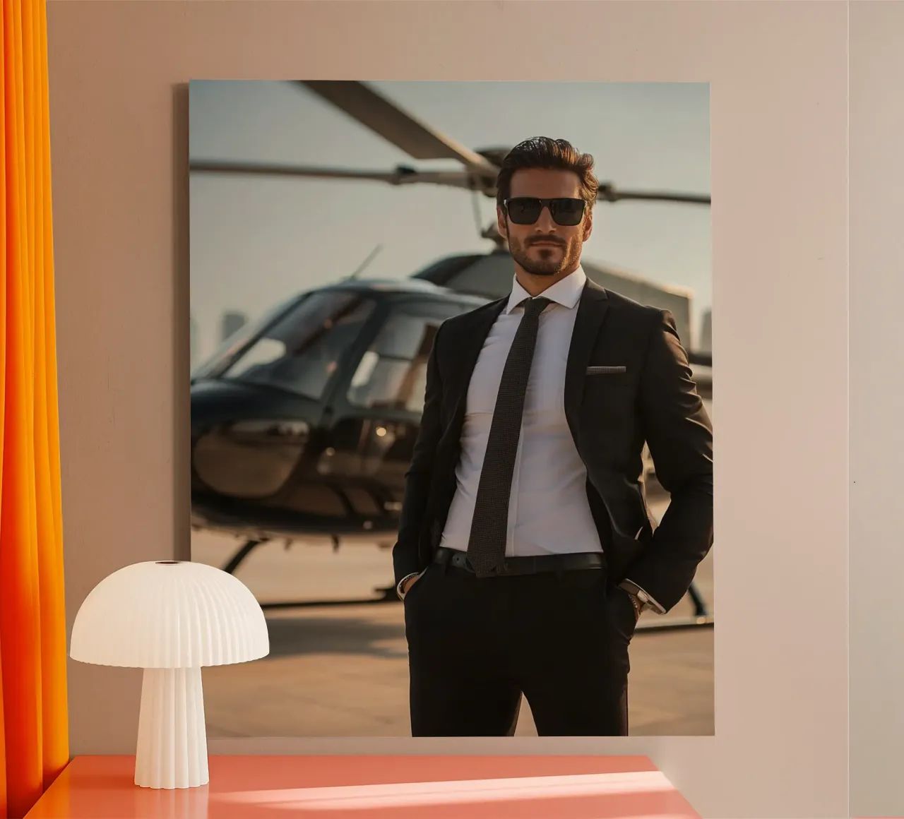 Autorità di velluto tela con Cornice a cassetta da PhotoVibe Decor