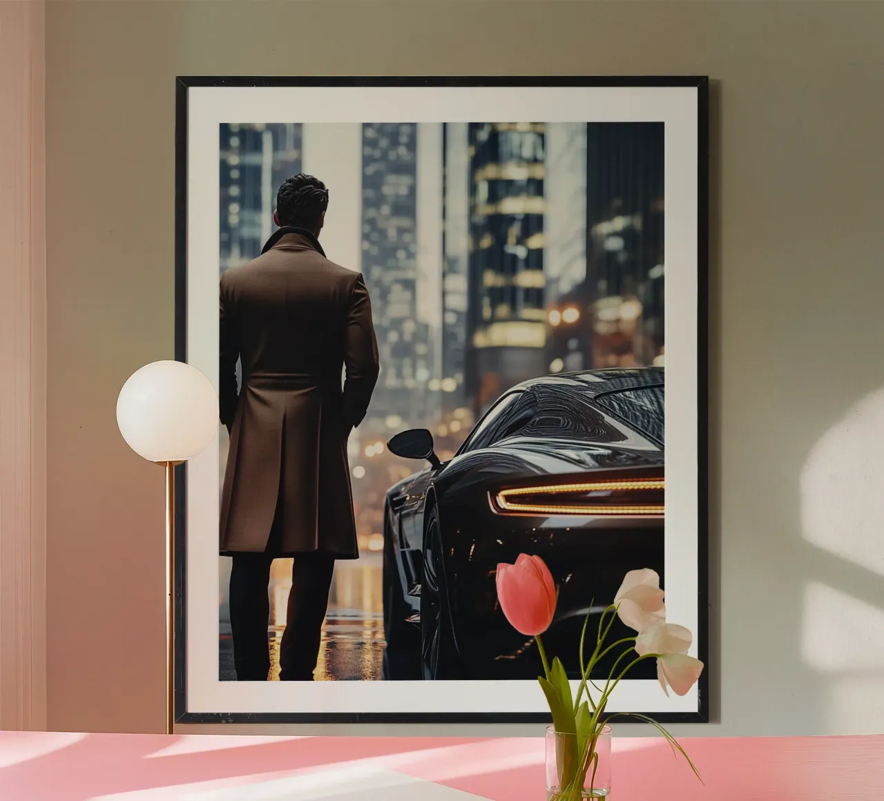 Autorità di velluto poster con telaio in plastica da PhotoVibe Decor