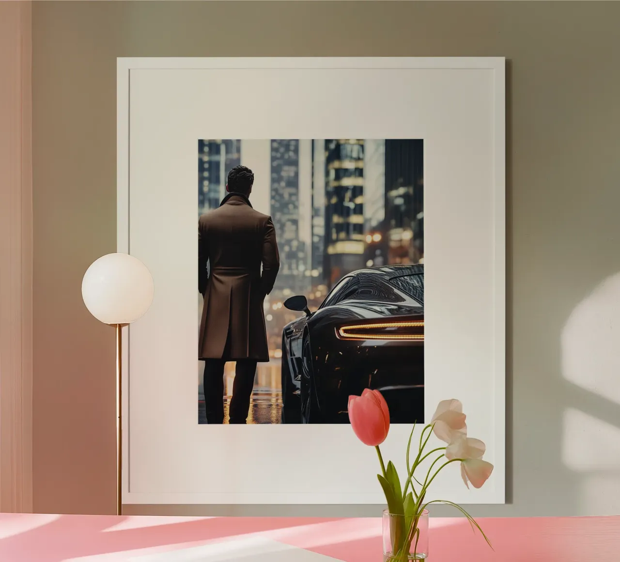 Autorità di velluto poster con telaio in plastica da PhotoVibe Decor