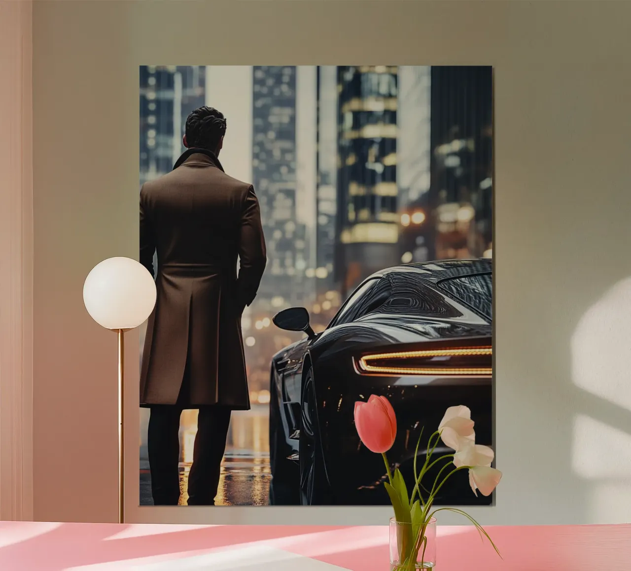 Autorità di velluto poster con telaio in plastica da PhotoVibe Decor