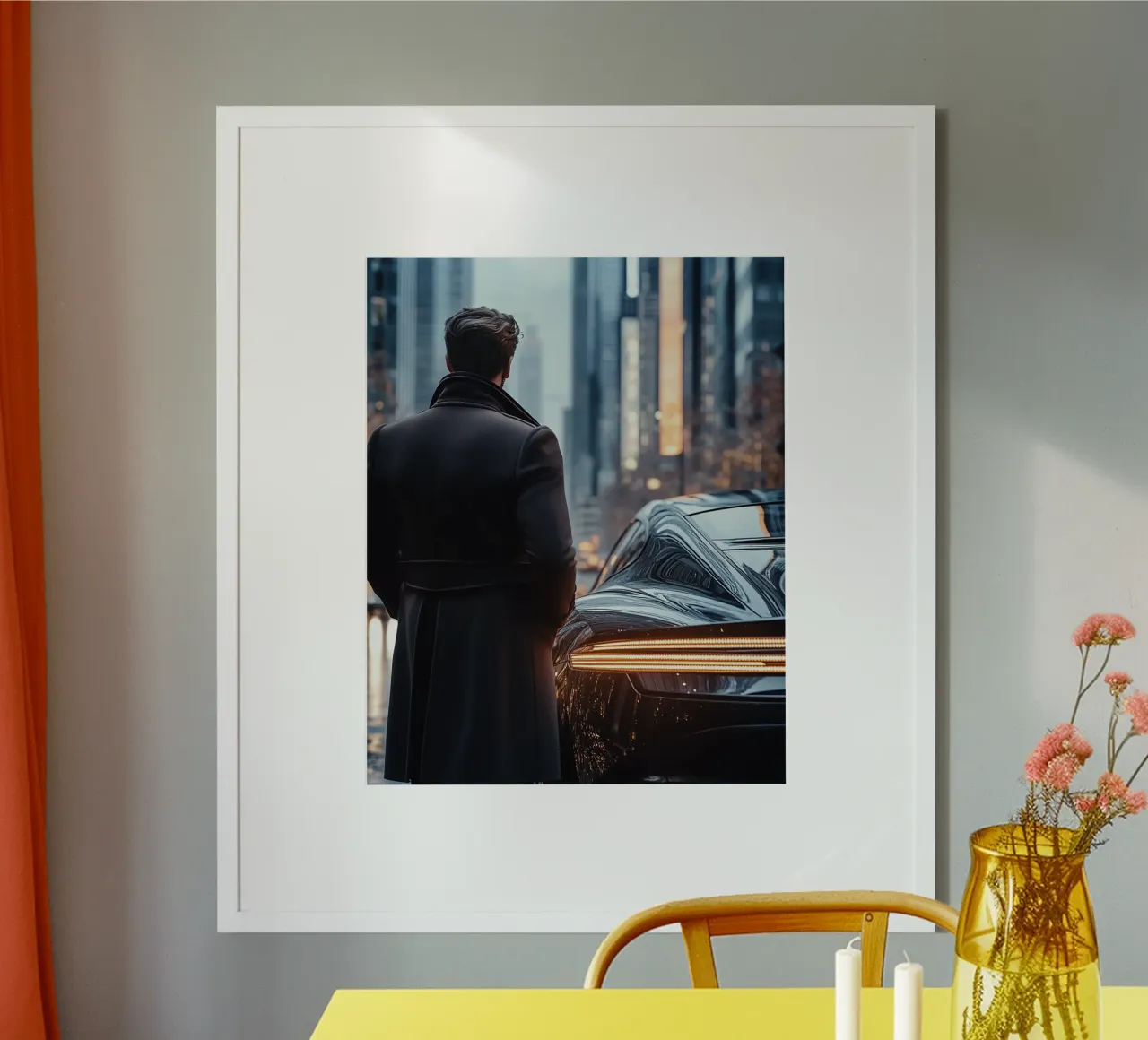 Autorità di velluto poster con telaio in plastica da PhotoVibe Decor