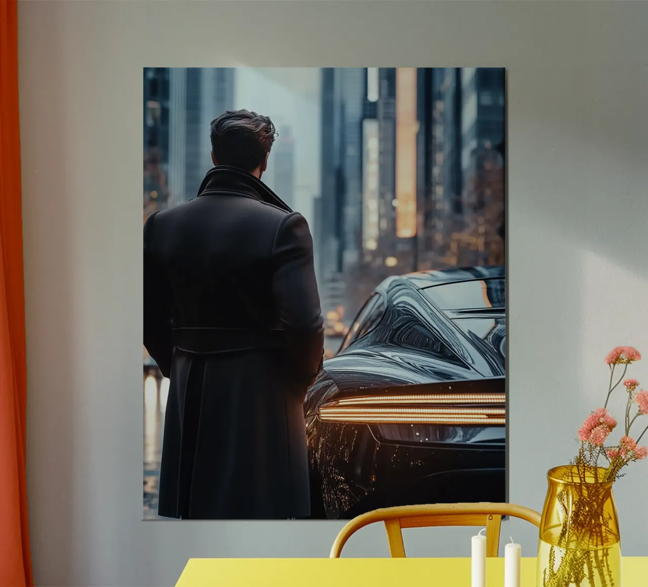 Autorità di velluto poster con telaio in plastica da PhotoVibe Decor