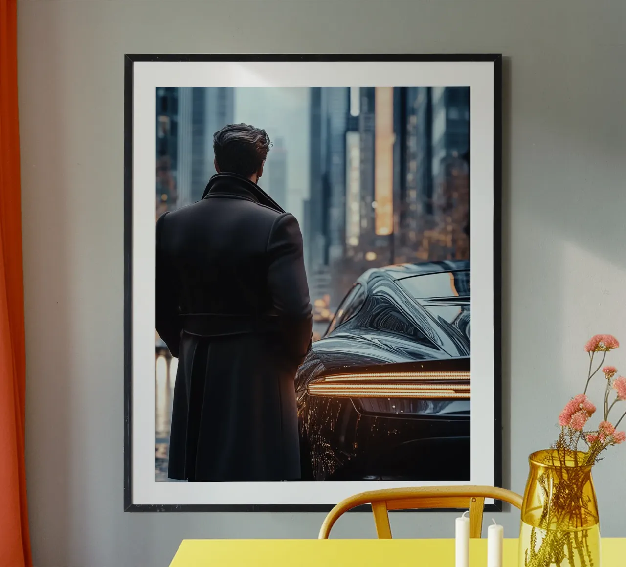 Autorità di velluto poster con telaio in plastica da PhotoVibe Decor