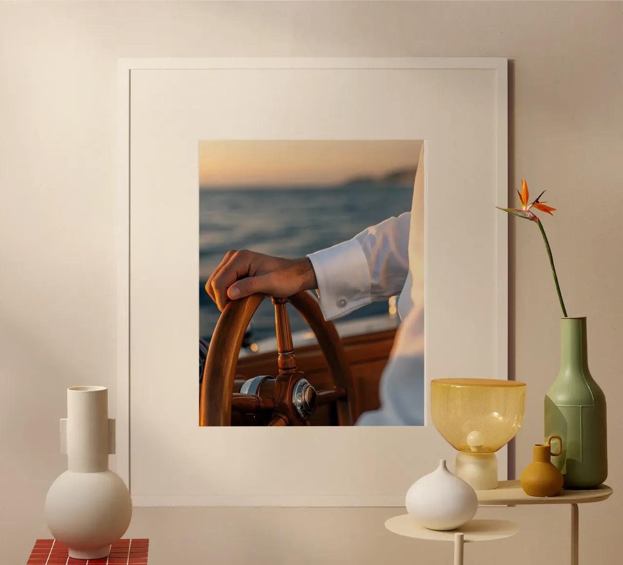 Autorità di velluto poster con telaio in plastica da PhotoVibe Decor