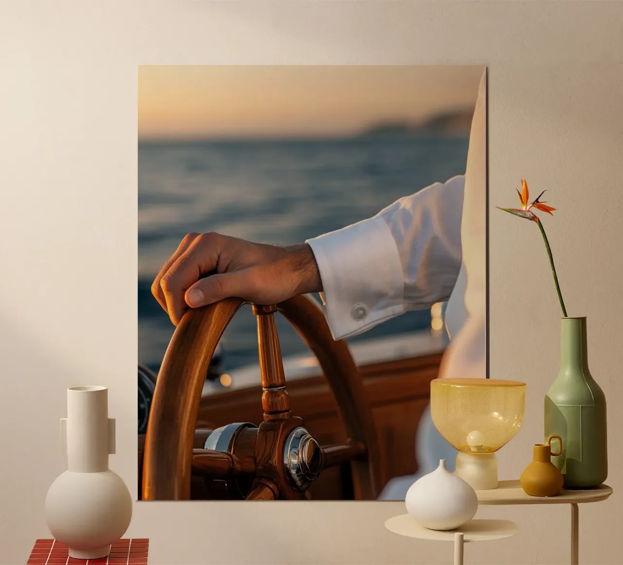Autorità di velluto poster con telaio in plastica da PhotoVibe Decor