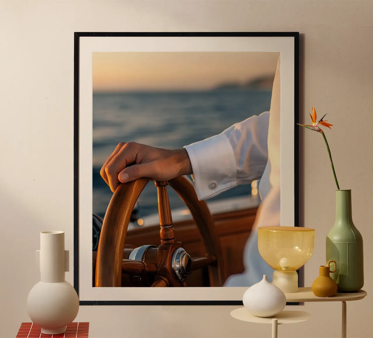Autorità di velluto poster con telaio in plastica da PhotoVibe Decor