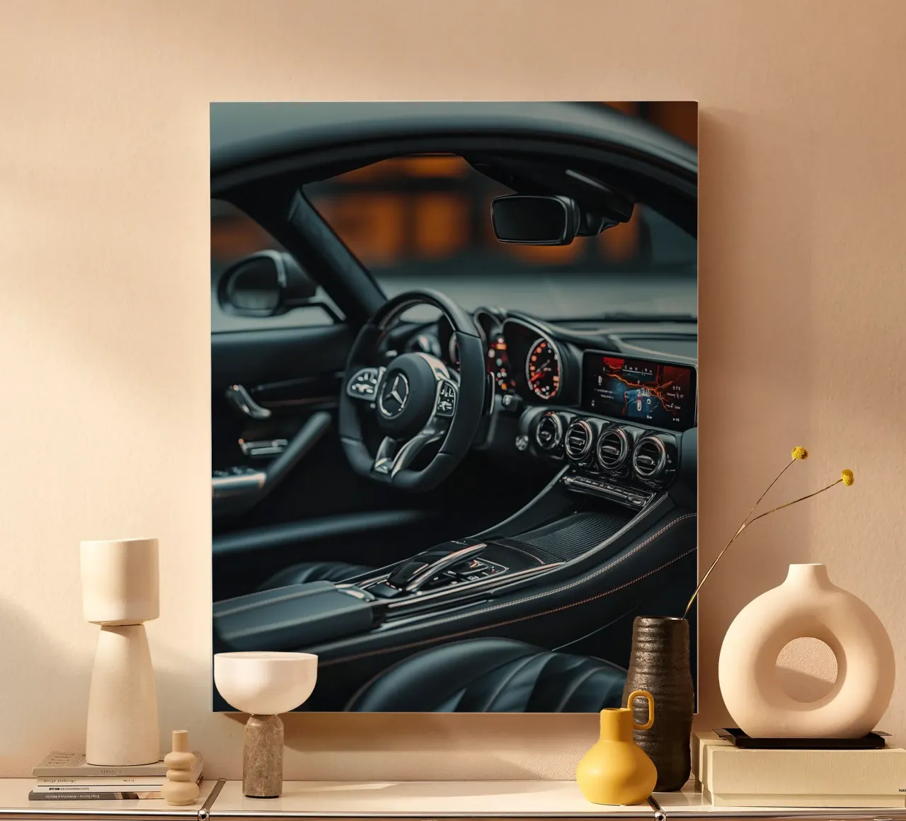 Autorità di velluto tela con Cornice a cassetta da PhotoVibe Decor
