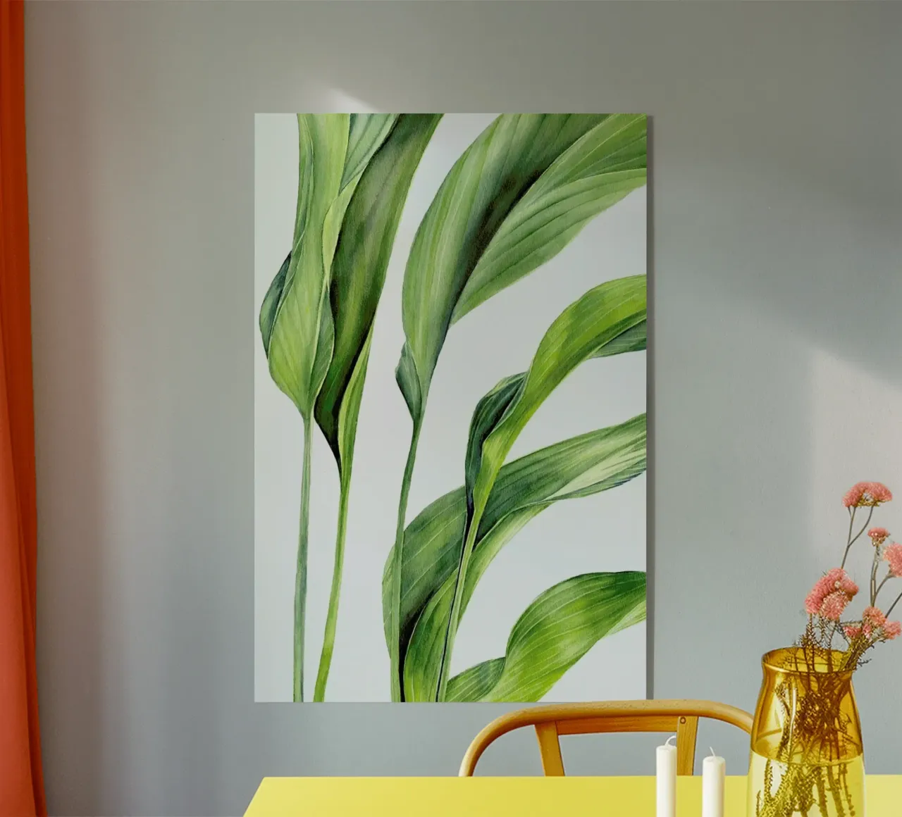 Green Leaves plexiglass da youdesignme