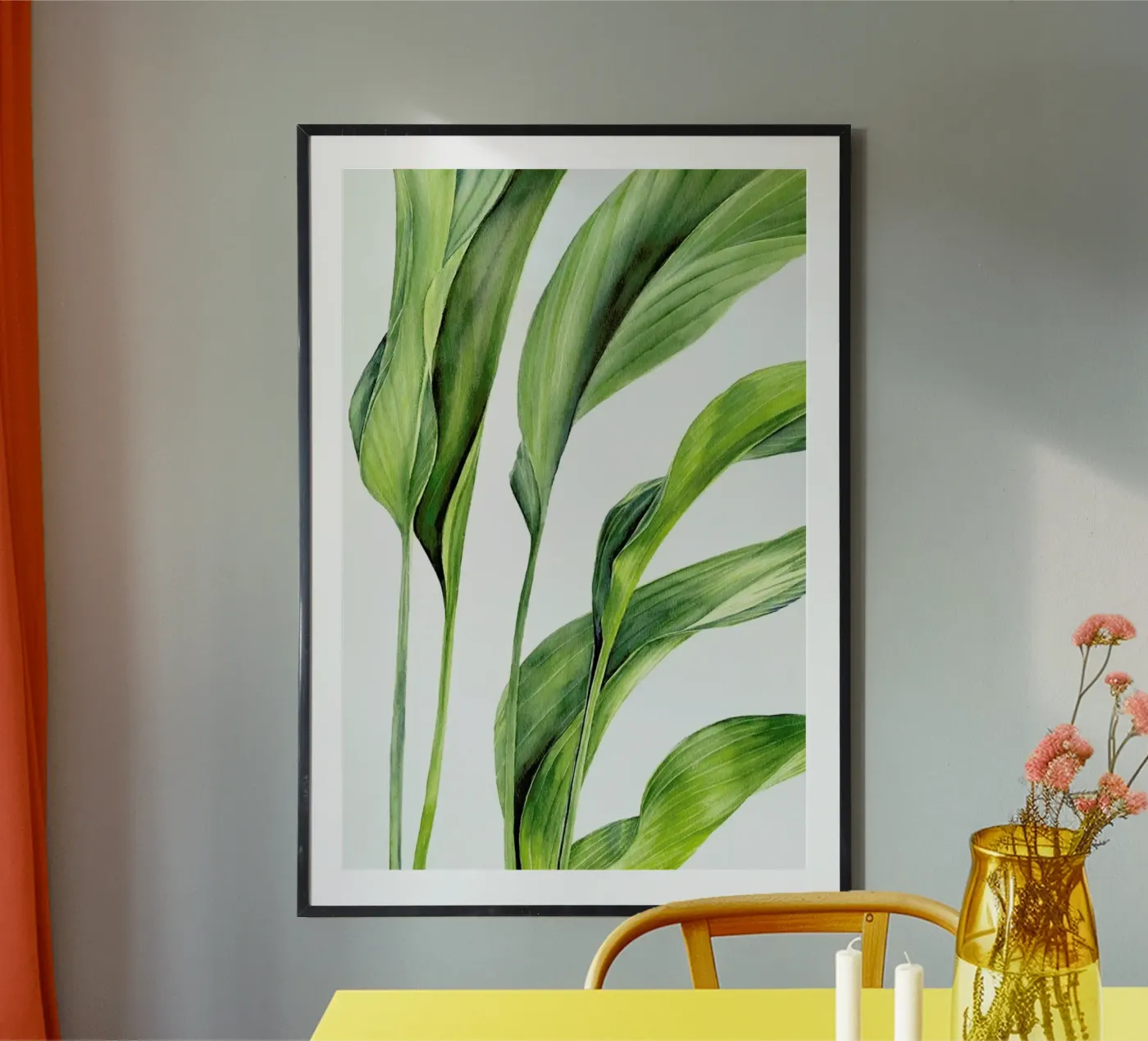 Green Leaves poster da youdesignme