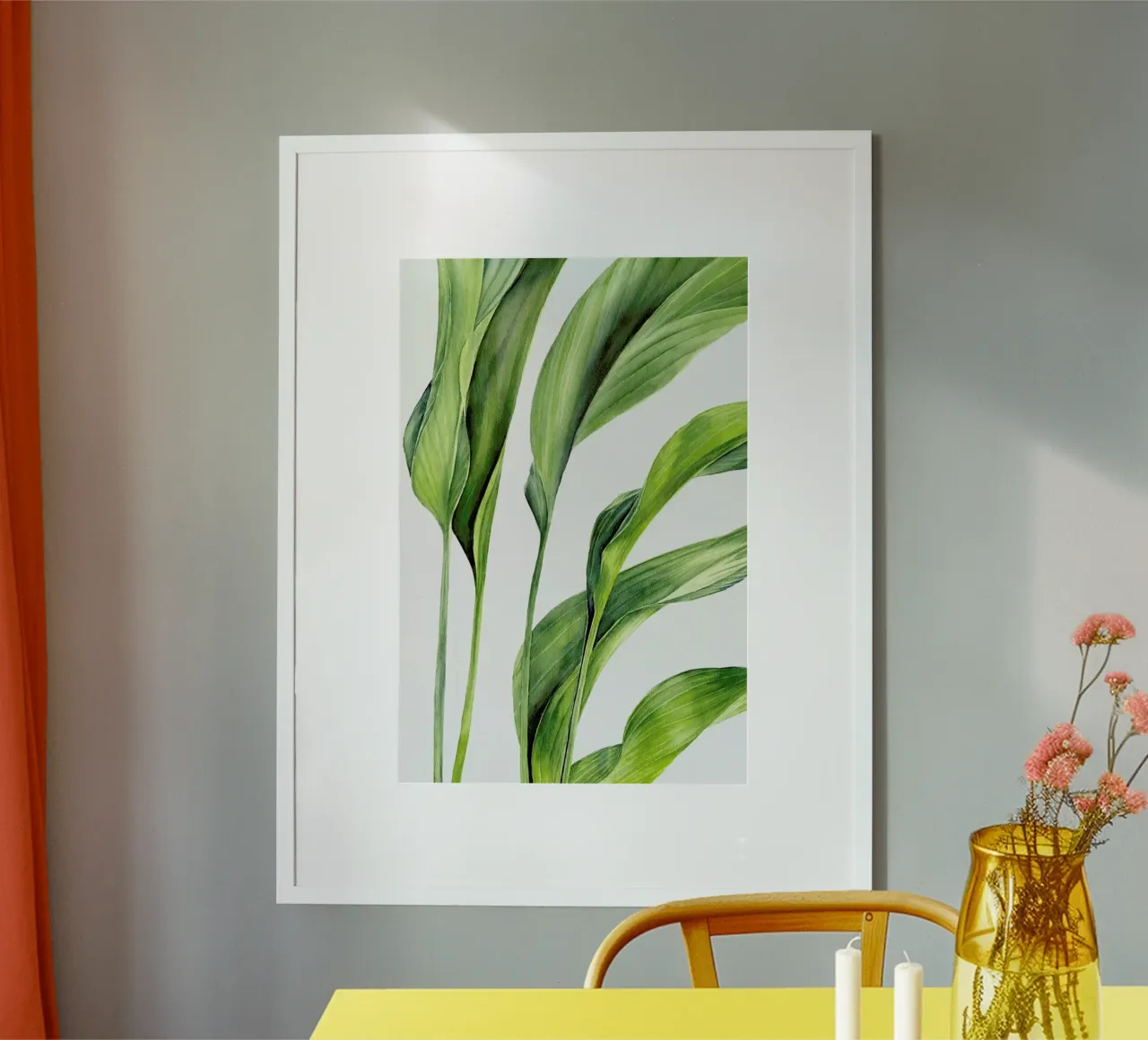 Green Leaves poster da youdesignme