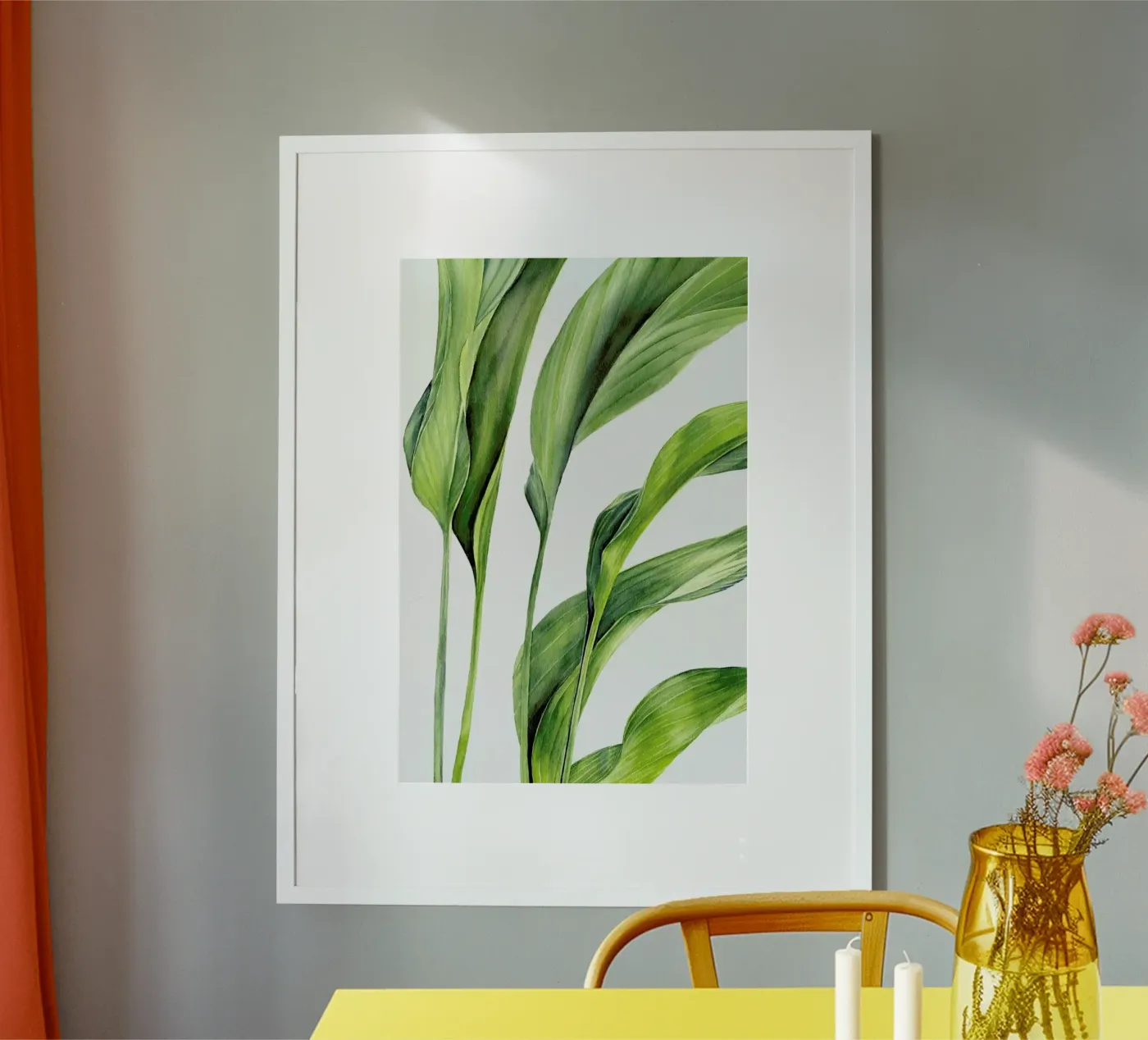 Green Leaves poster da youdesignme