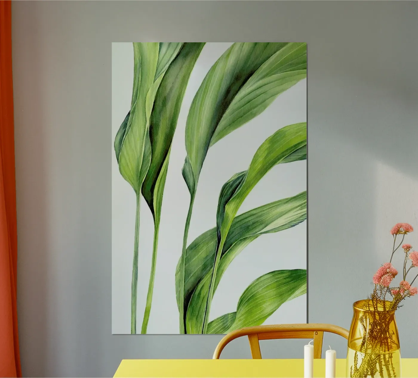 Green Leaves poster da youdesignme