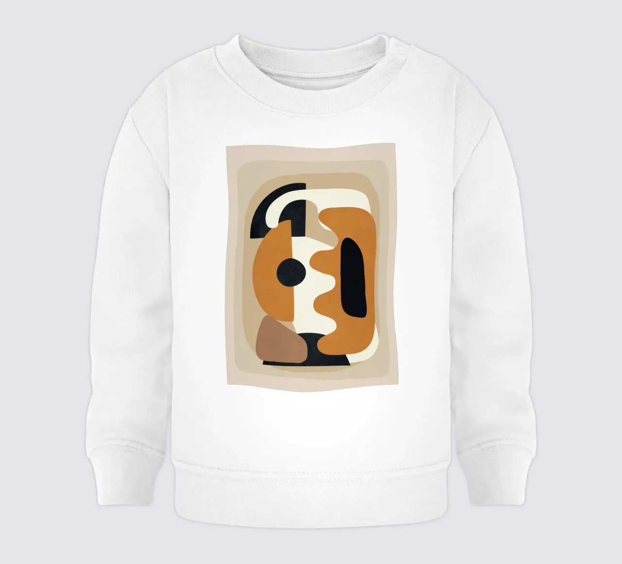 Minimal Abstract Shape Art 4 sweat pour bébé de Flow Line