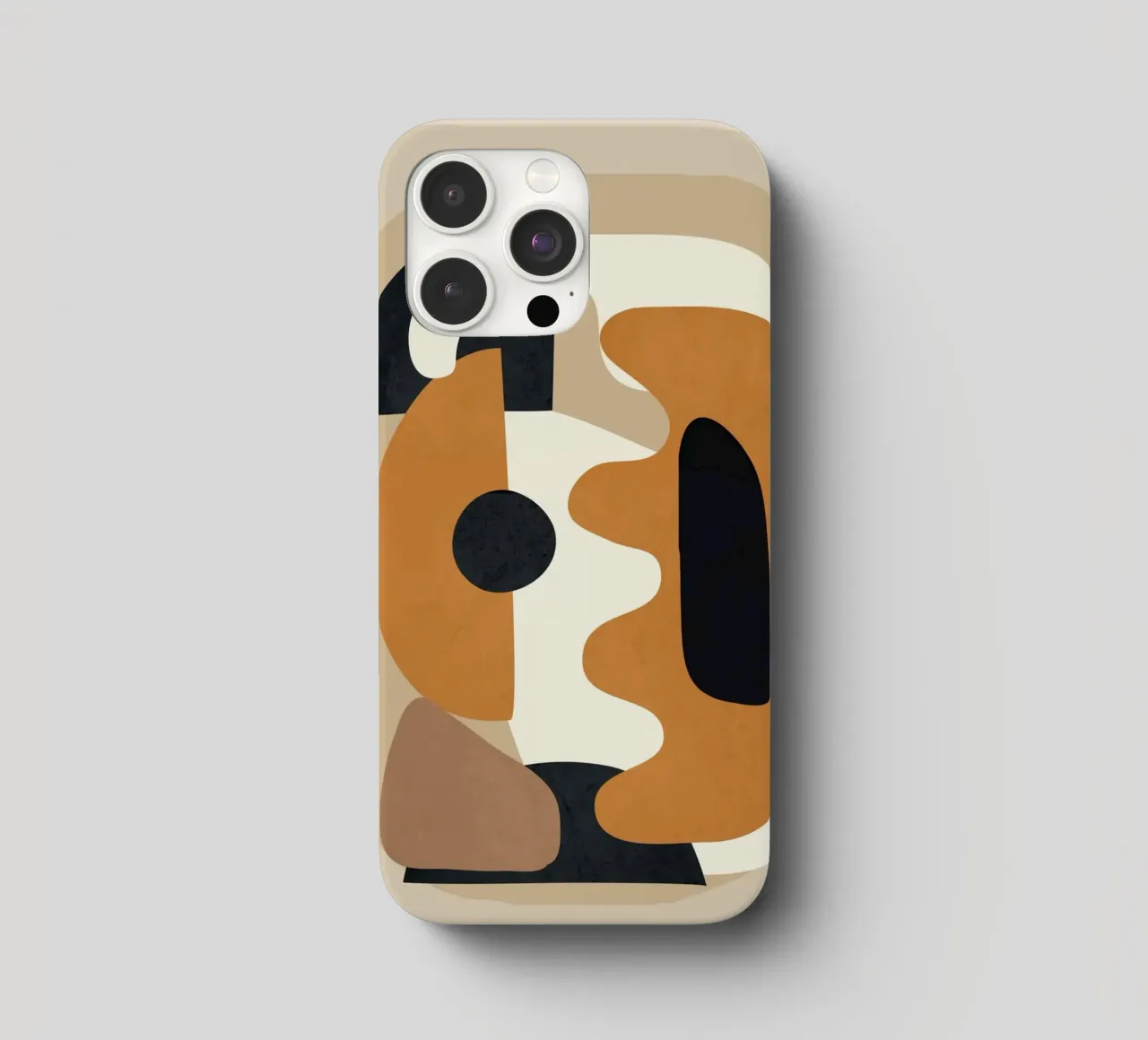 Minimal Abstract Shape Art 4 cover iphone da Flow Line