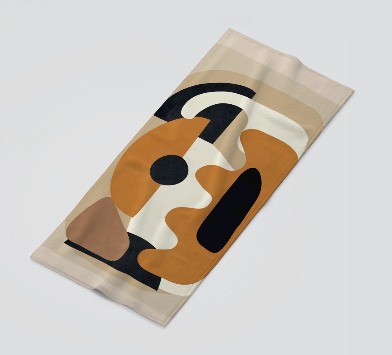 Minimal Abstract Shape Art 4 telo mare da Flow Line