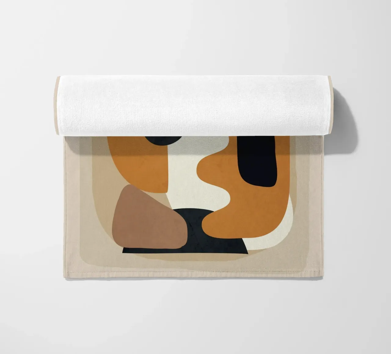 Minimal Abstract Shape Art 4 telo mare da Flow Line