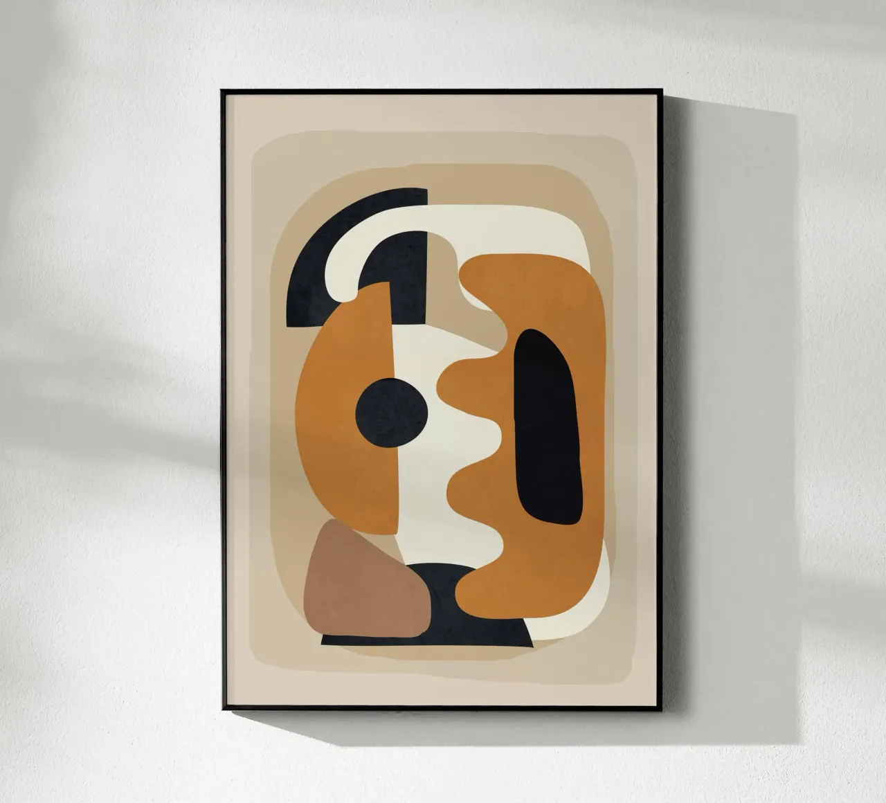 Minimal Abstract Shape Art 4 plexiglas de Flow Line