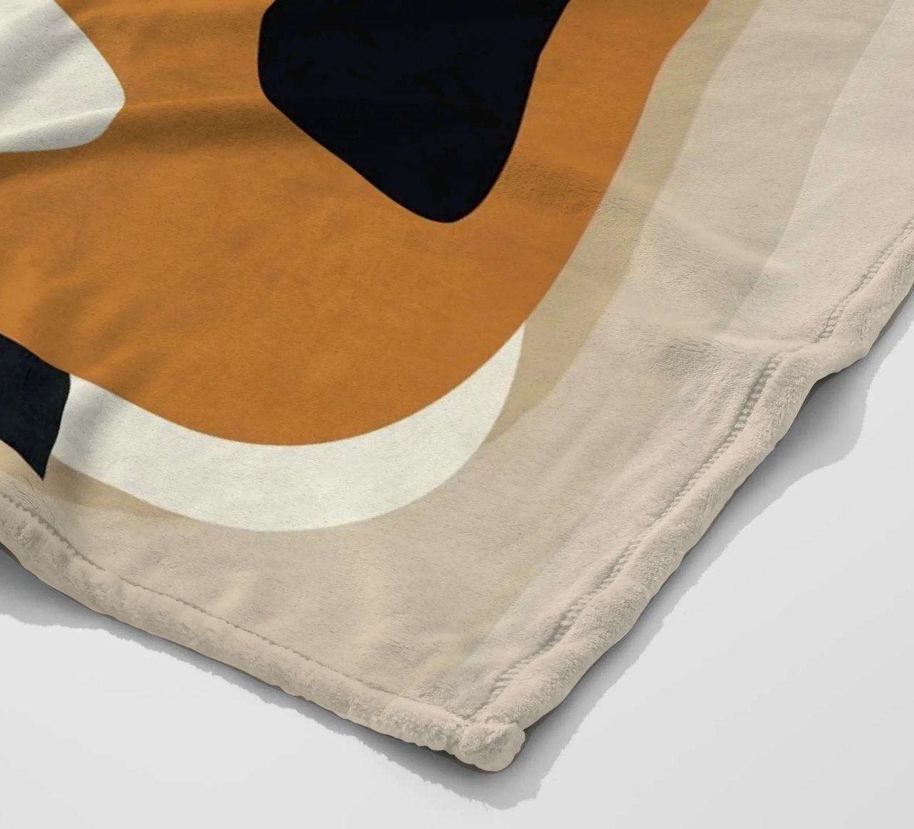 Minimal Abstract Shape Art 4 coperta in pile da Flow Line
