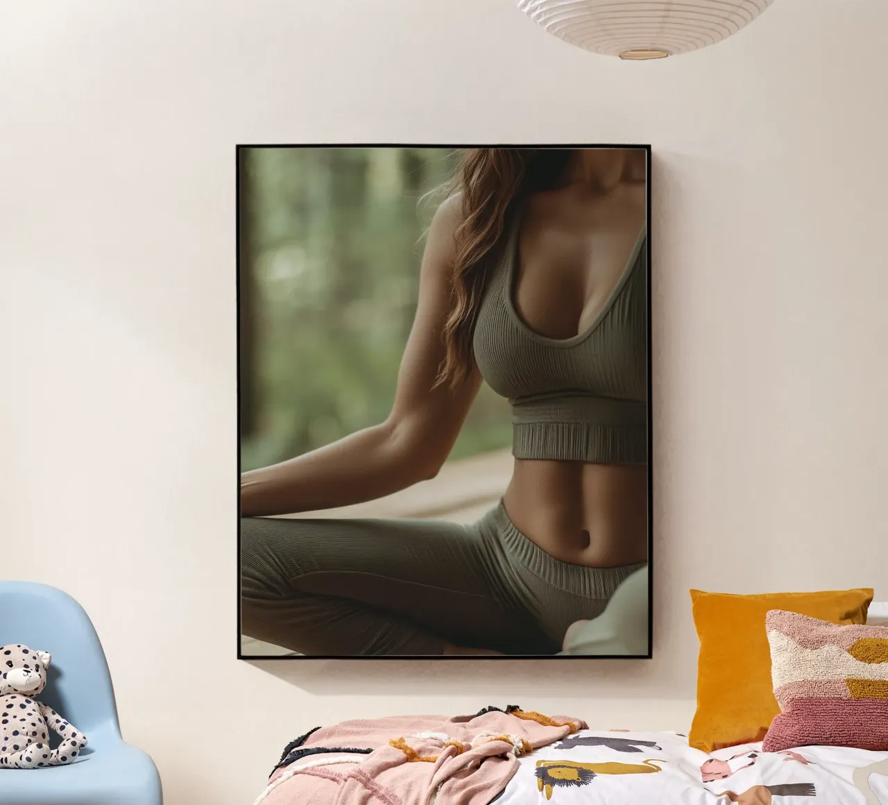 La sacra quiete plexiglass da PhotoVibe Decor