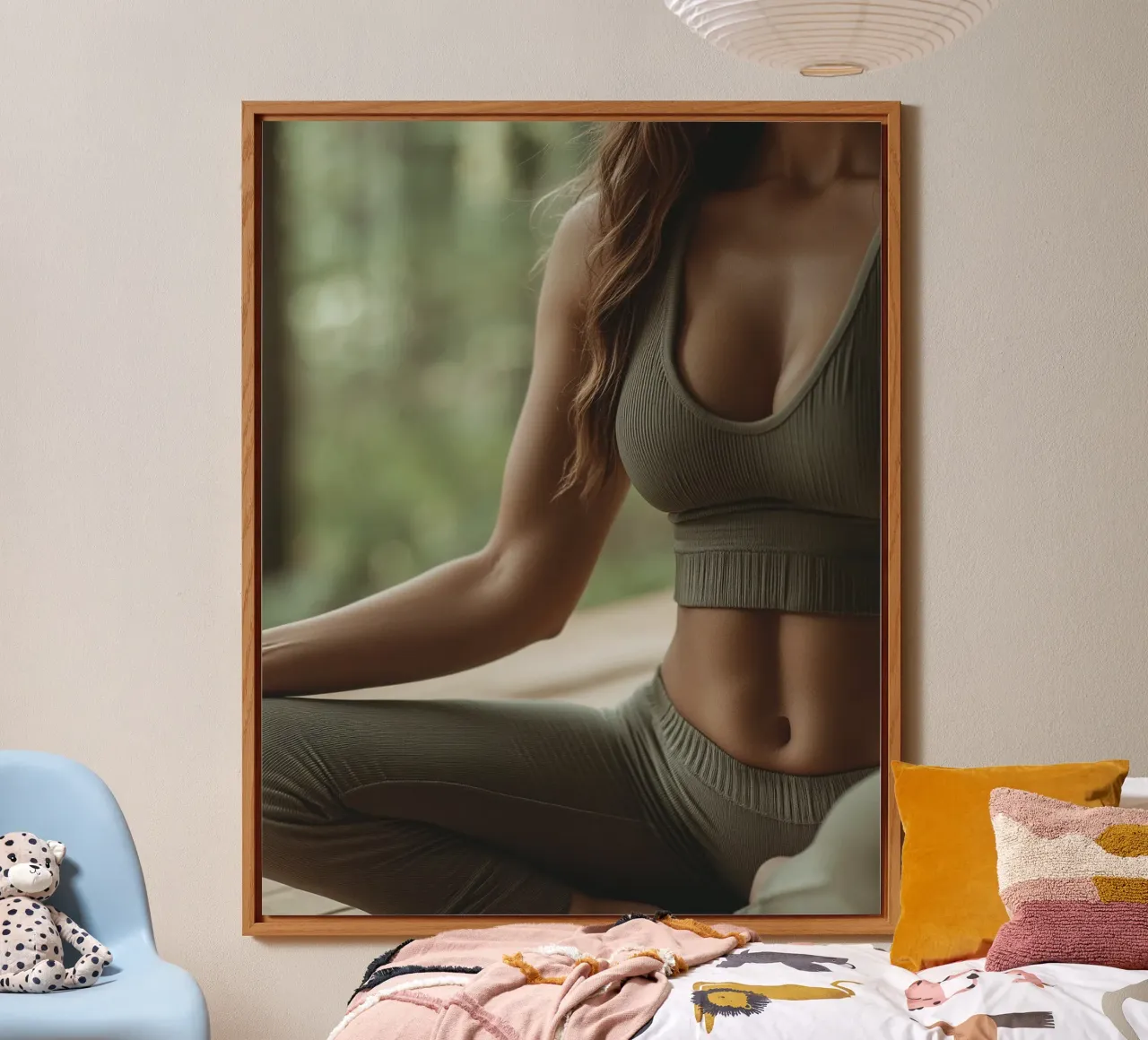 La sacra quiete alluminio dibond da PhotoVibe Decor