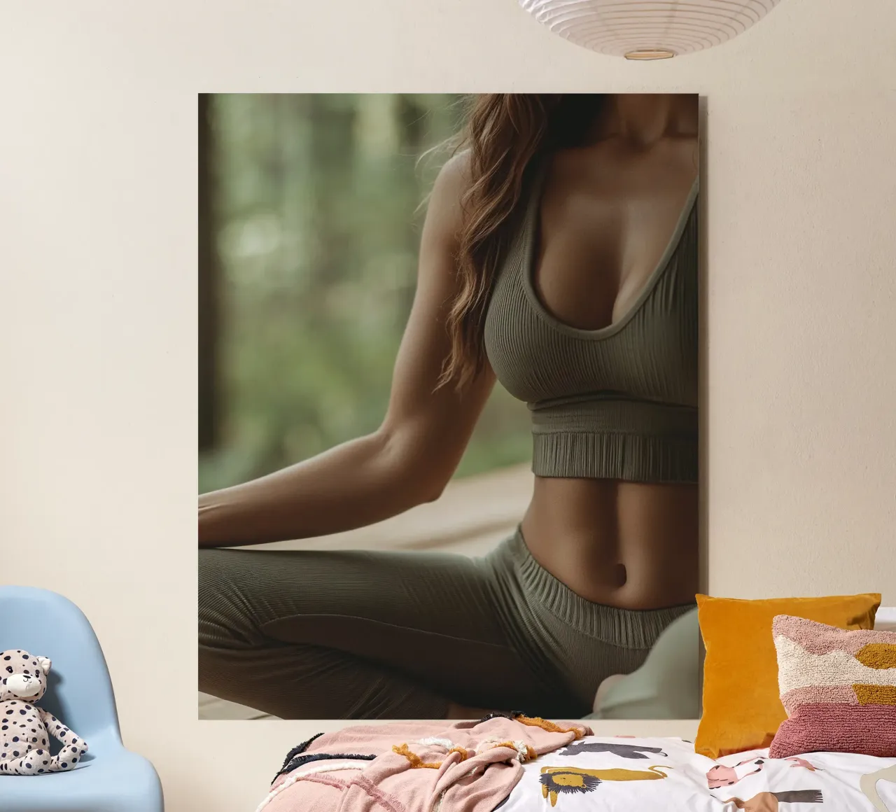 La sacra quiete alluminio dibond da PhotoVibe Decor