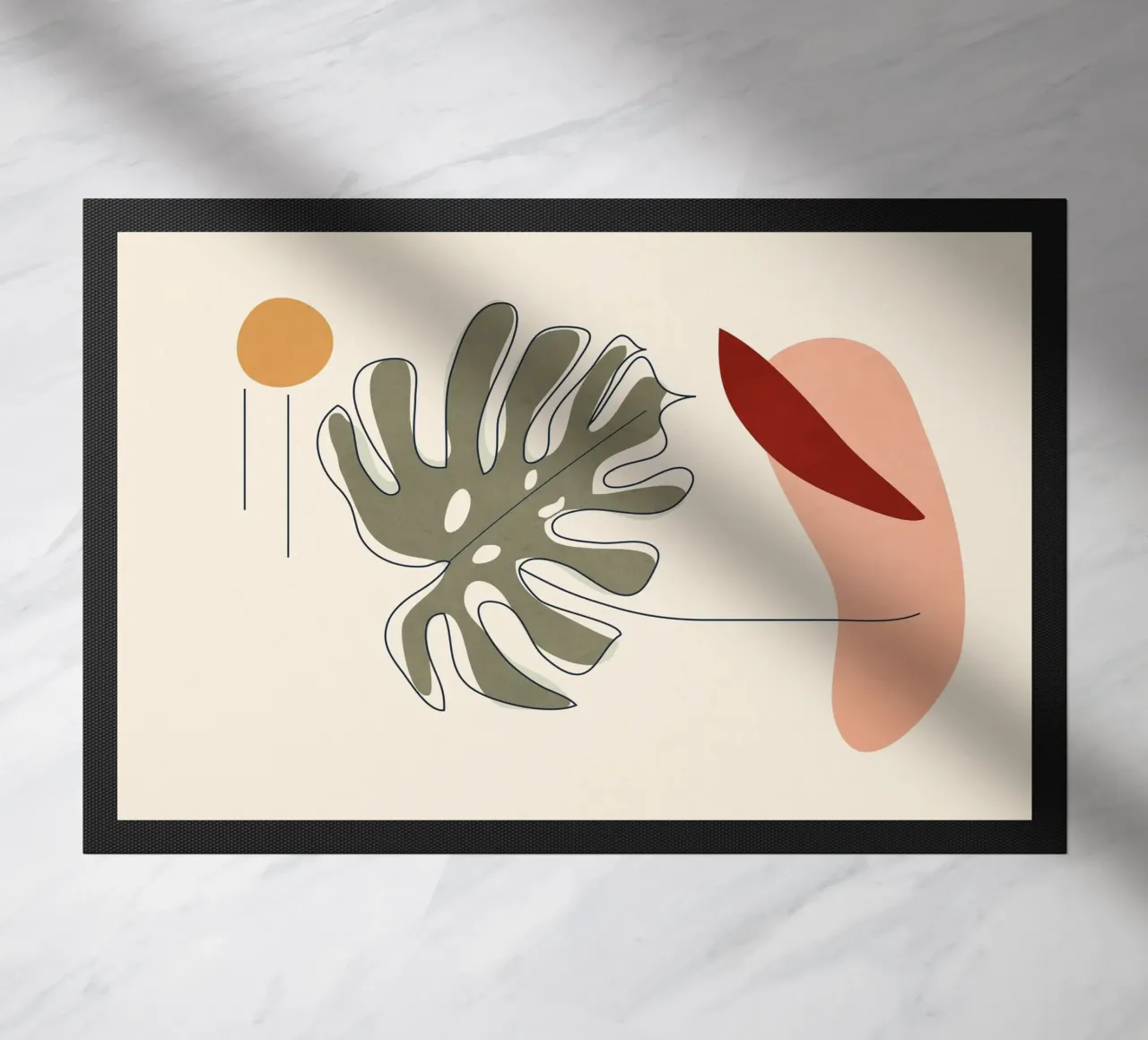 Minimal Line Monstera zerbino da Flow Line