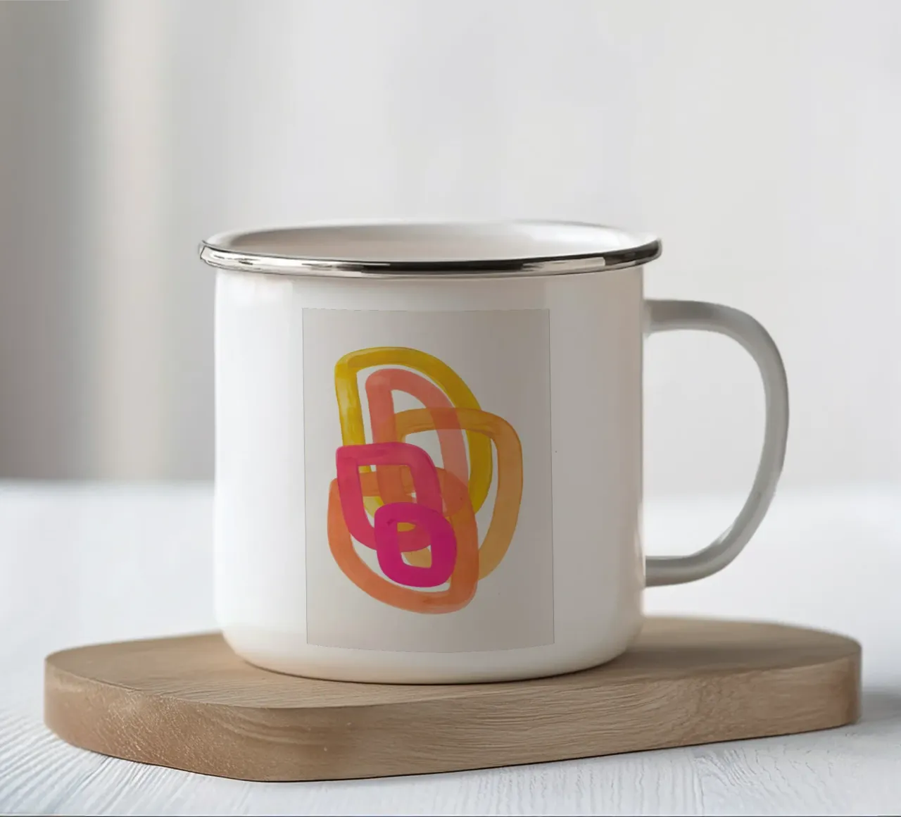 The 70s tazza in smalto da EnShape