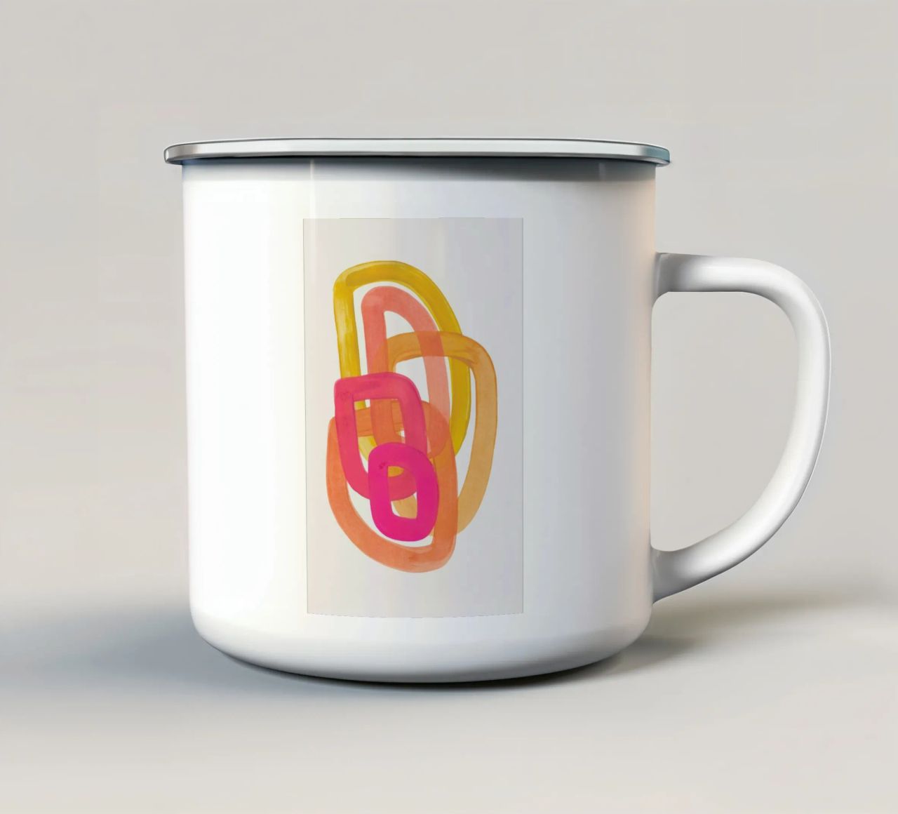 The 70s tazza in smalto da EnShape