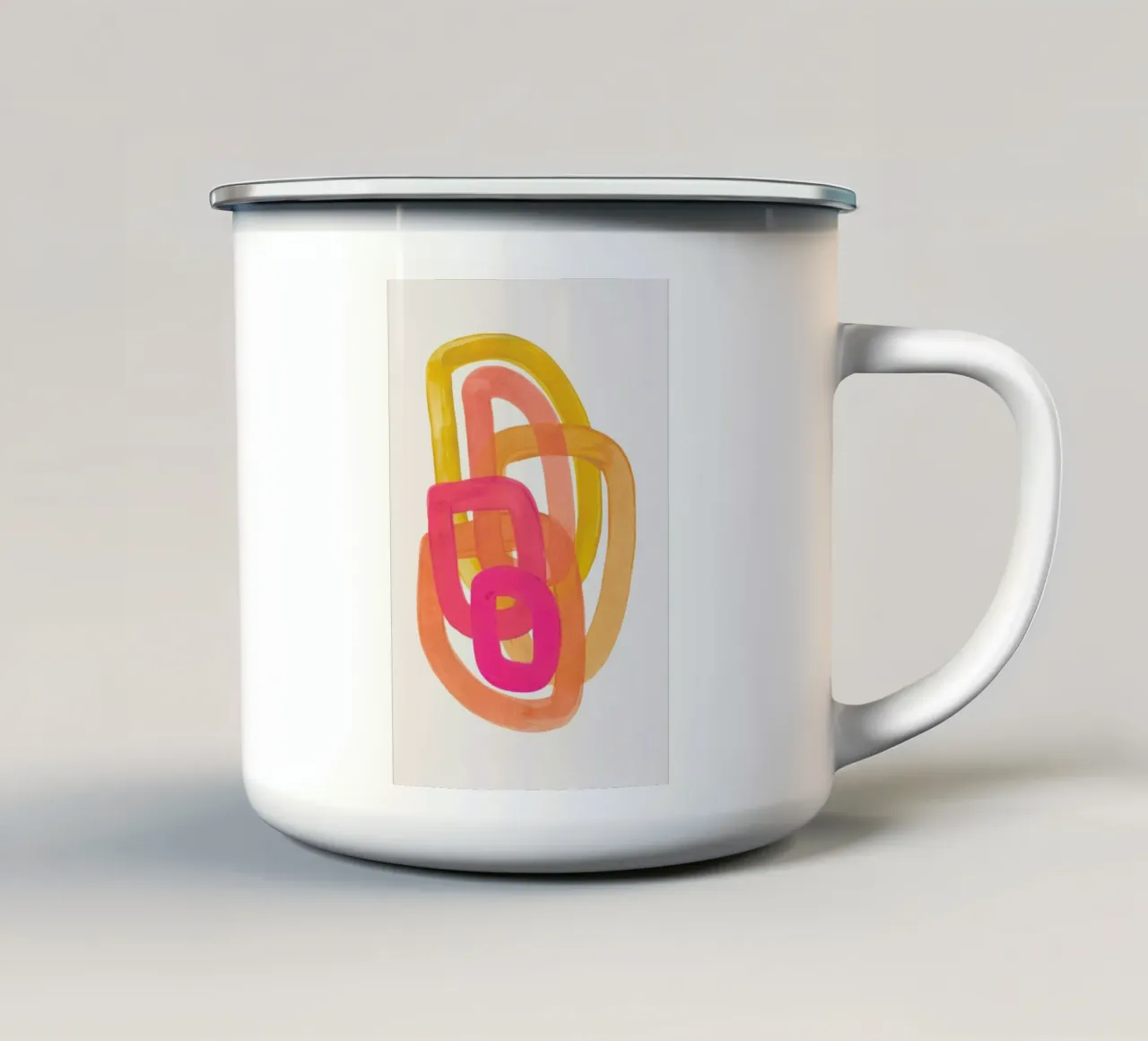 The 70s tazza in smalto da EnShape