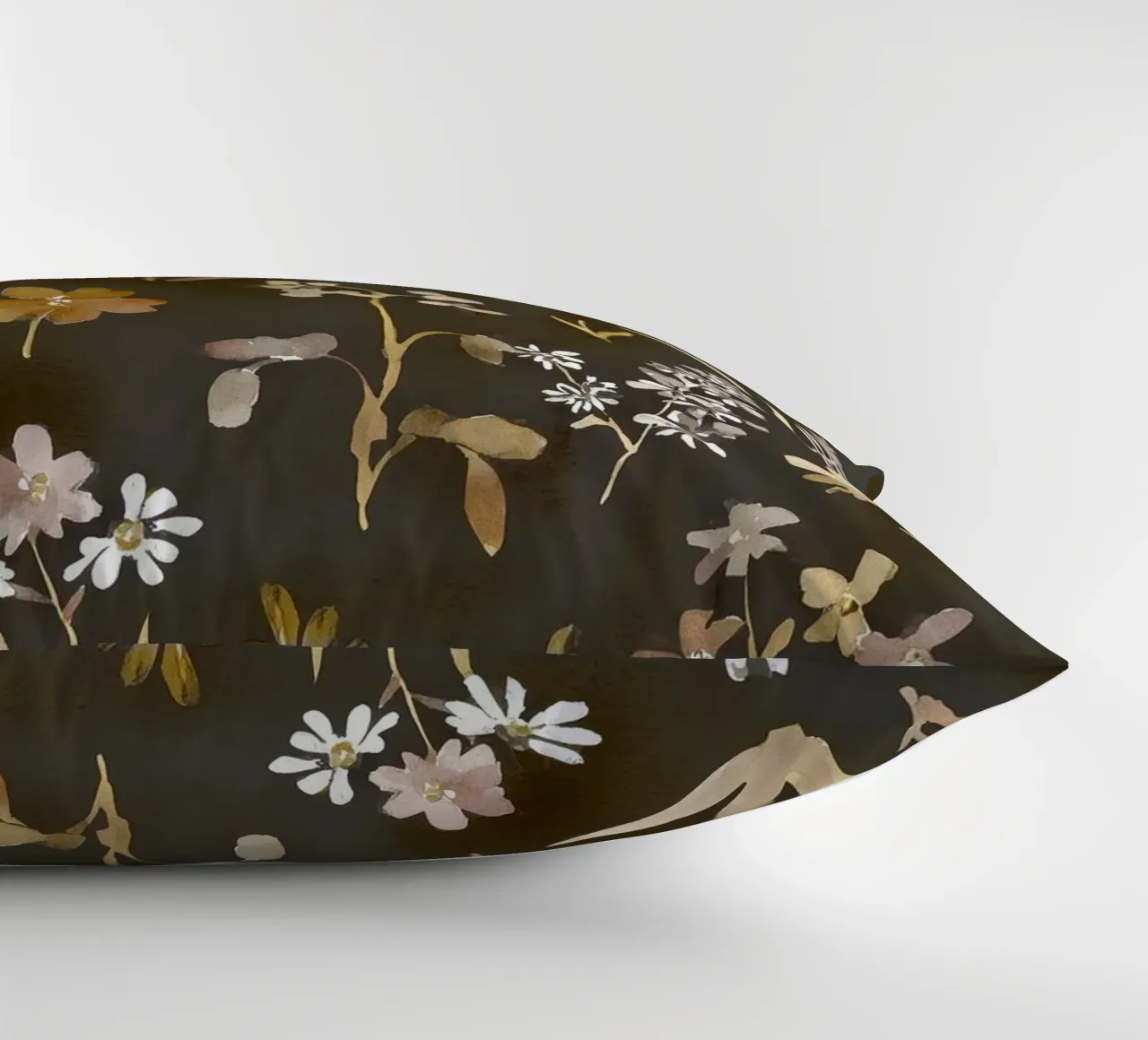 Midnight Meadow decorative cushion by Sophia Calder Studio