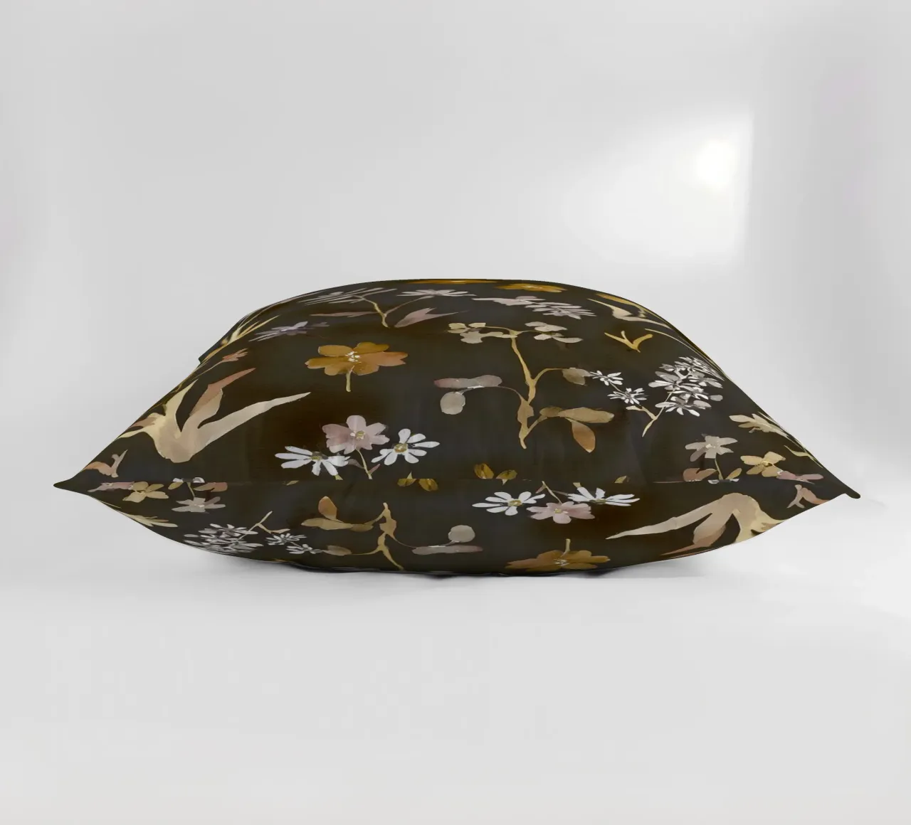 Midnight Meadow decorative cushion by Sophia Calder Studio