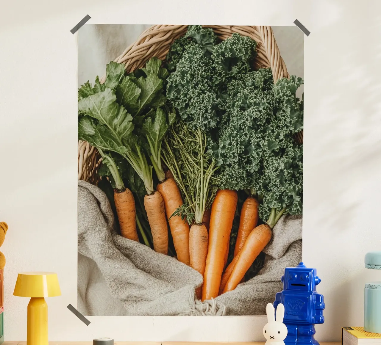 La sacra quiete poster con telaio in plastica da PhotoVibe Decor