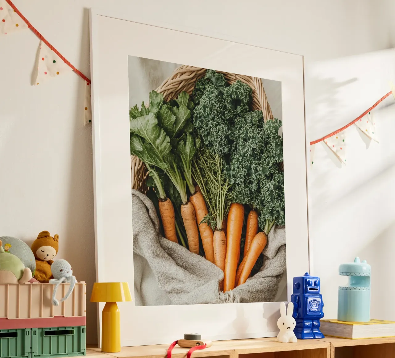 La sacra quiete poster con telaio in plastica da PhotoVibe Decor