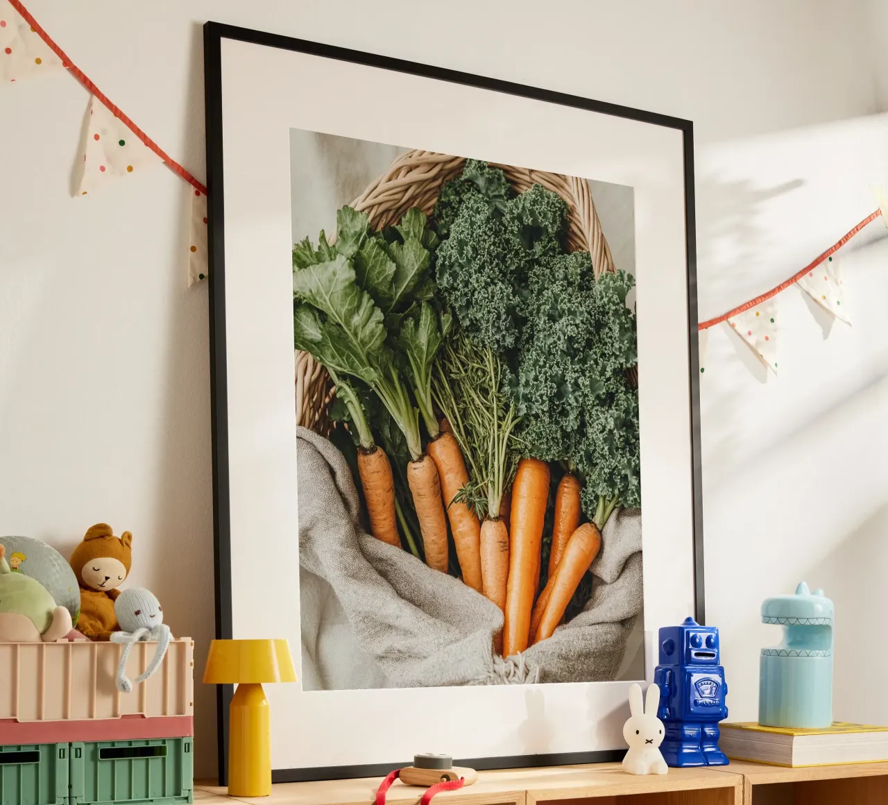 La sacra quiete poster con telaio in plastica da PhotoVibe Decor