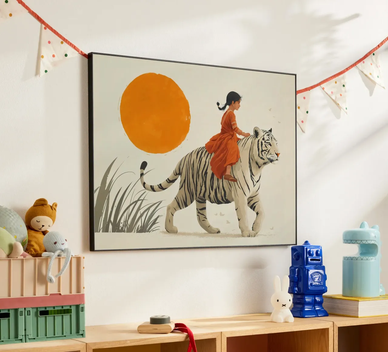 La confiance porte : Les filles et les tigres panneau forex de Fearless Friends