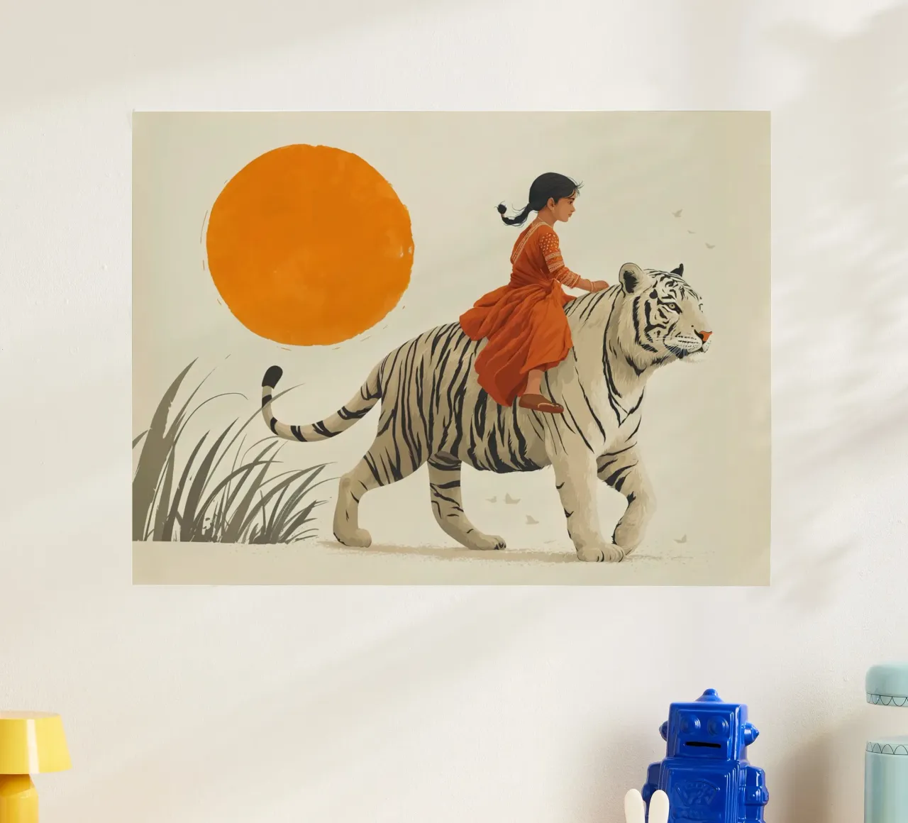 La fiducia porta con sé: Ragazze e tigri poster da Fearless Friends