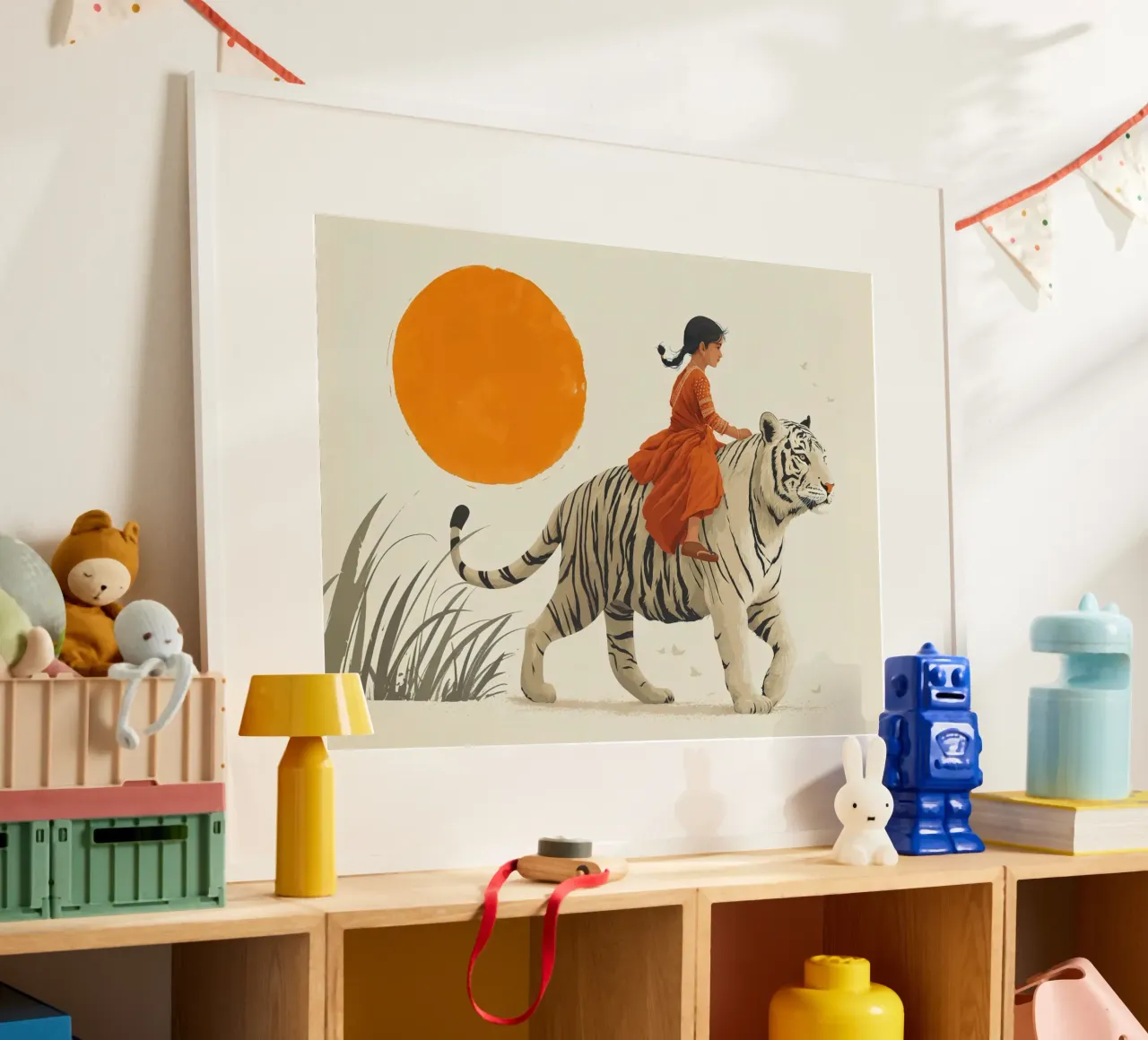 La fiducia porta con sé: Ragazze e tigri poster da Fearless Friends