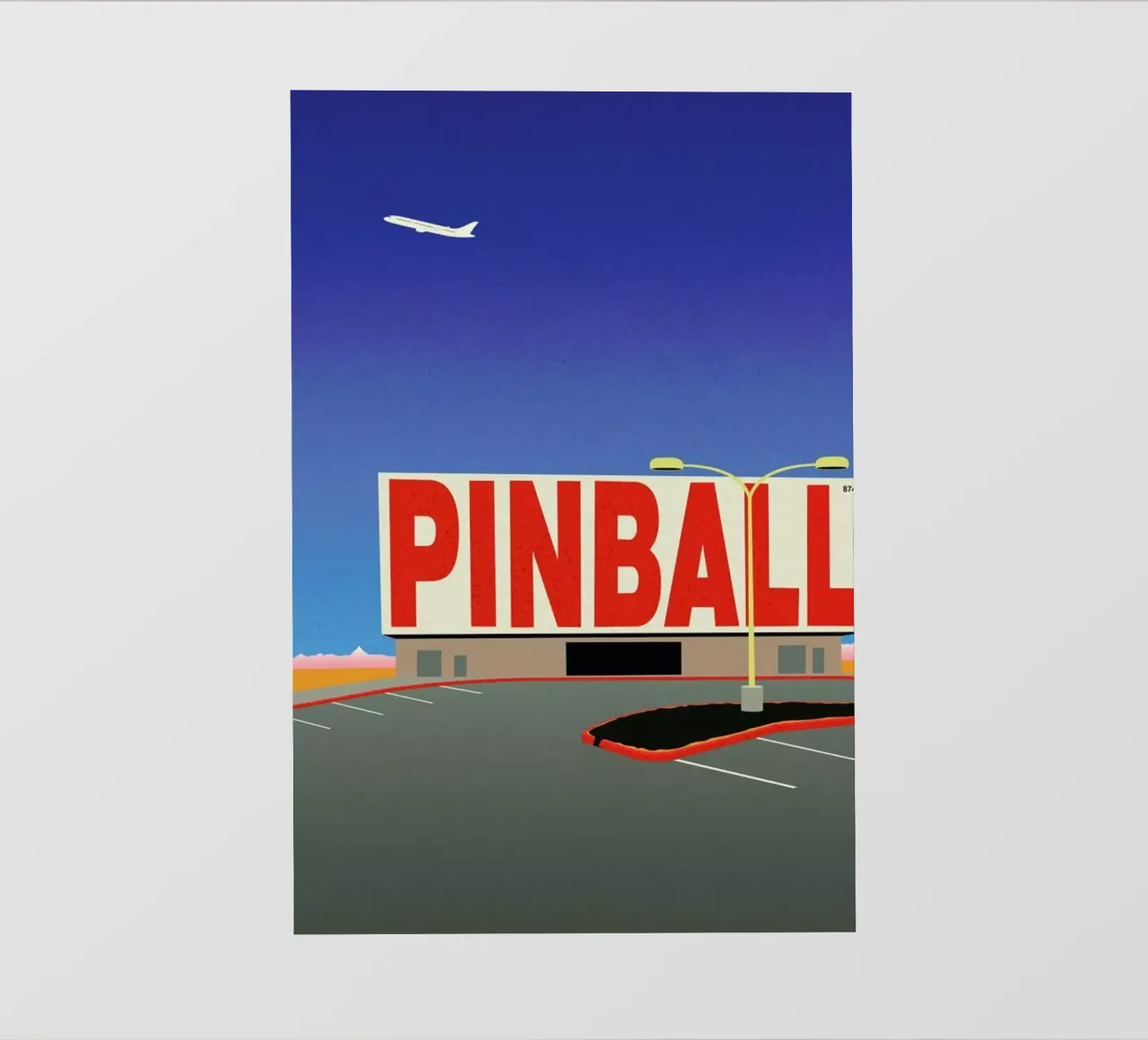 Las Vegas Pinball telo in pvc da Rosi Feist